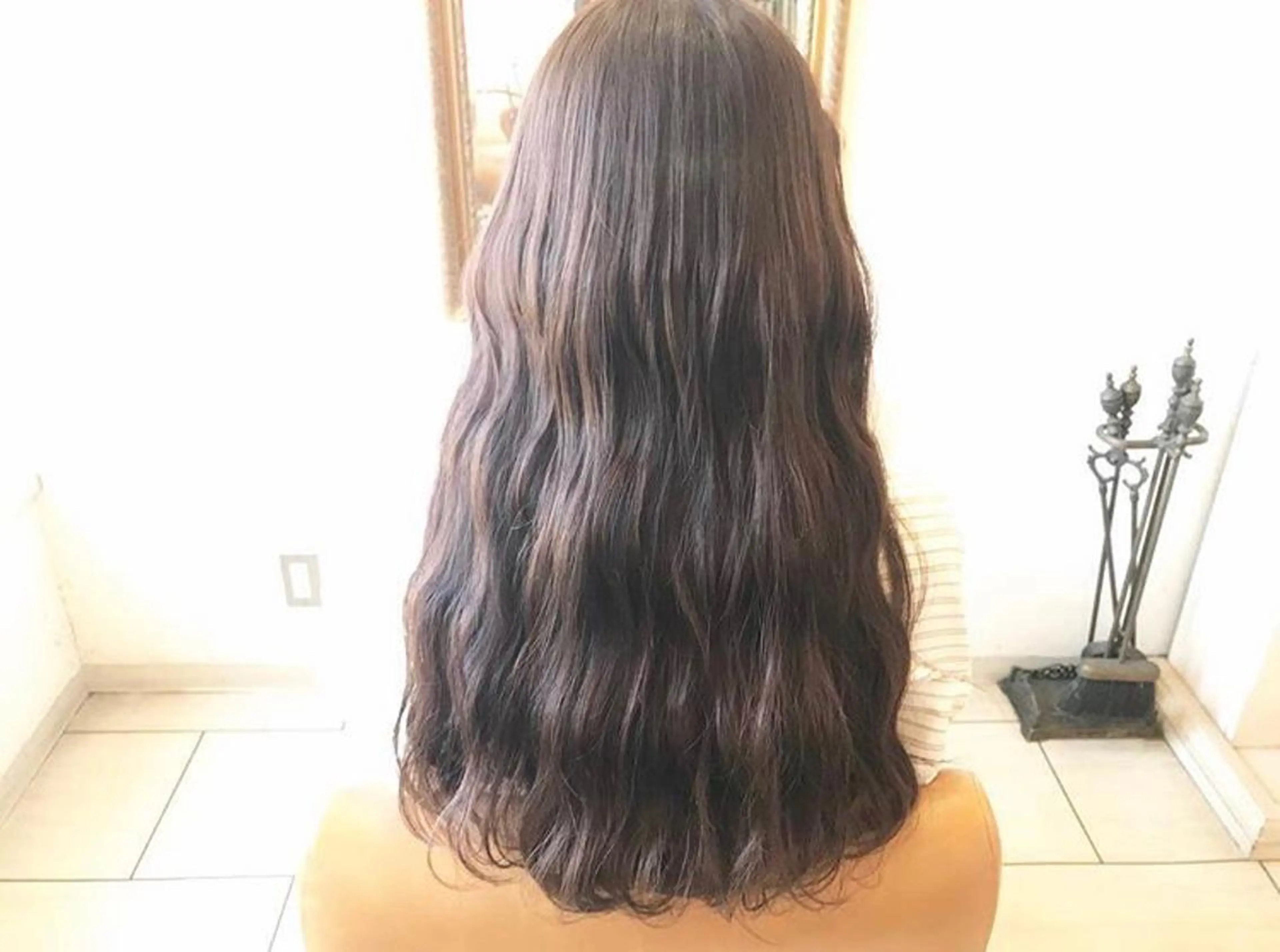 ロング カラー ヘアアレンジ ヘアセット ✿ 𝚜𝚊𝚔𝚒 ✿のヘアスタイル