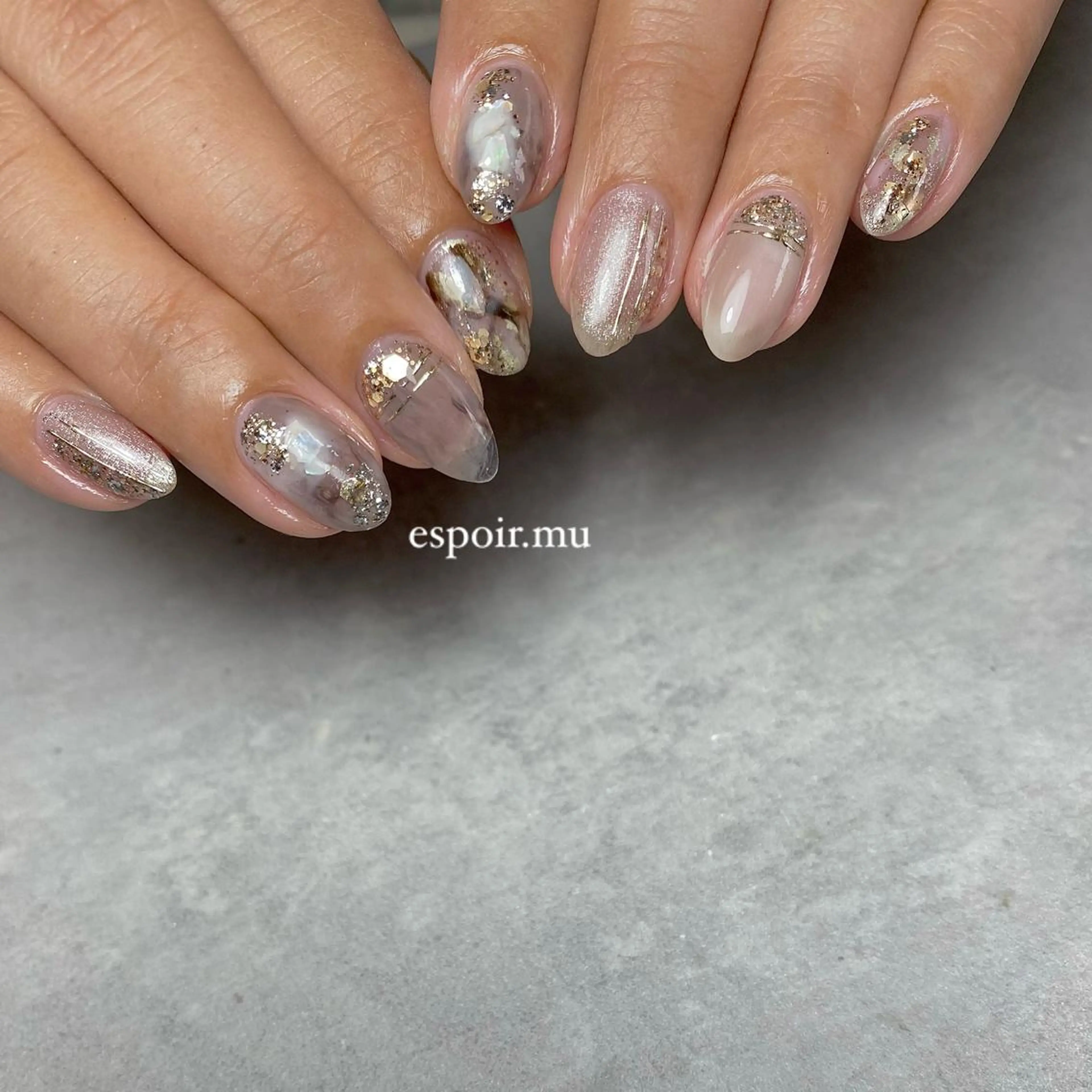 ネイル espoir. muのネイルデザイン