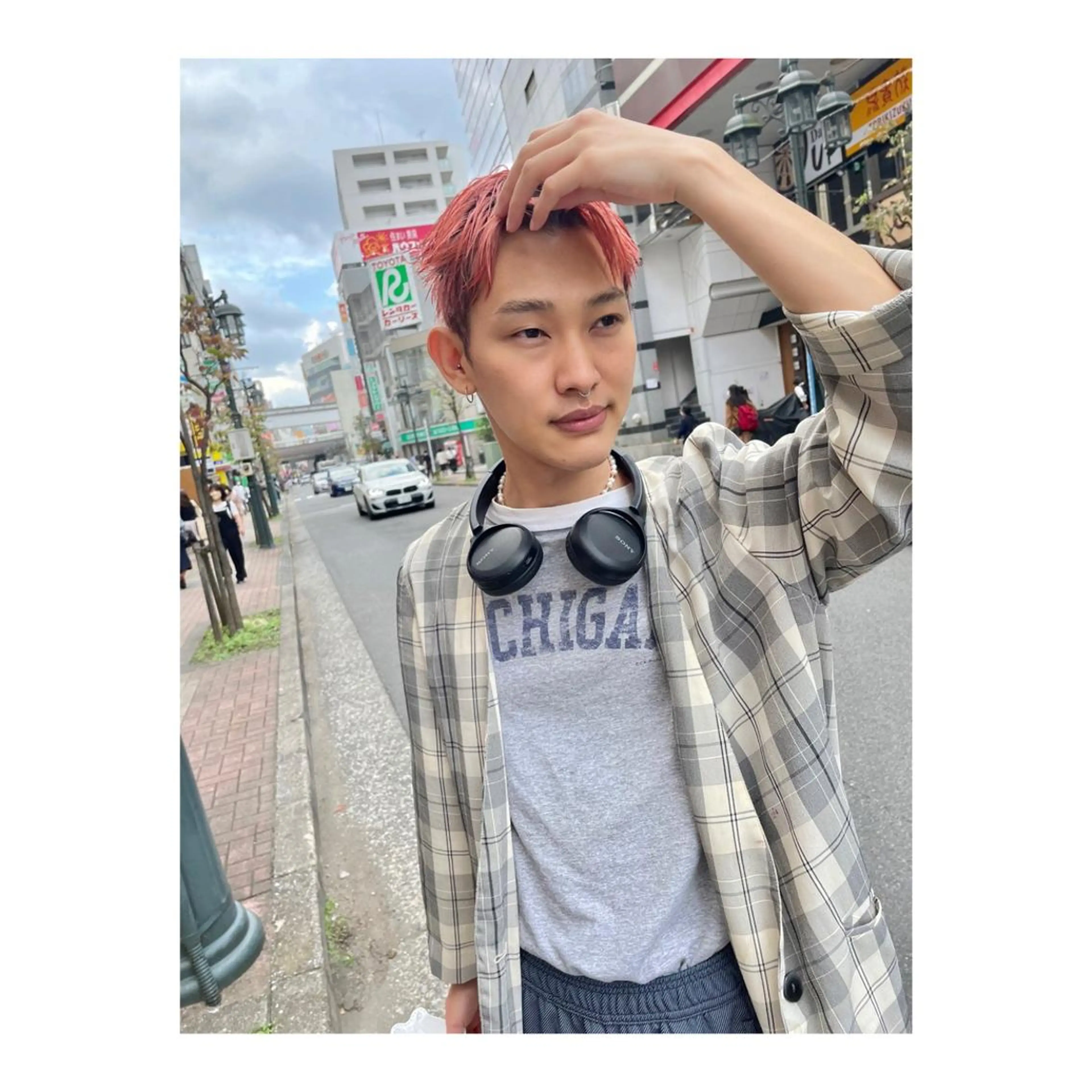 ショート カラー メンズ ange☞ soutaのヘアスタイル