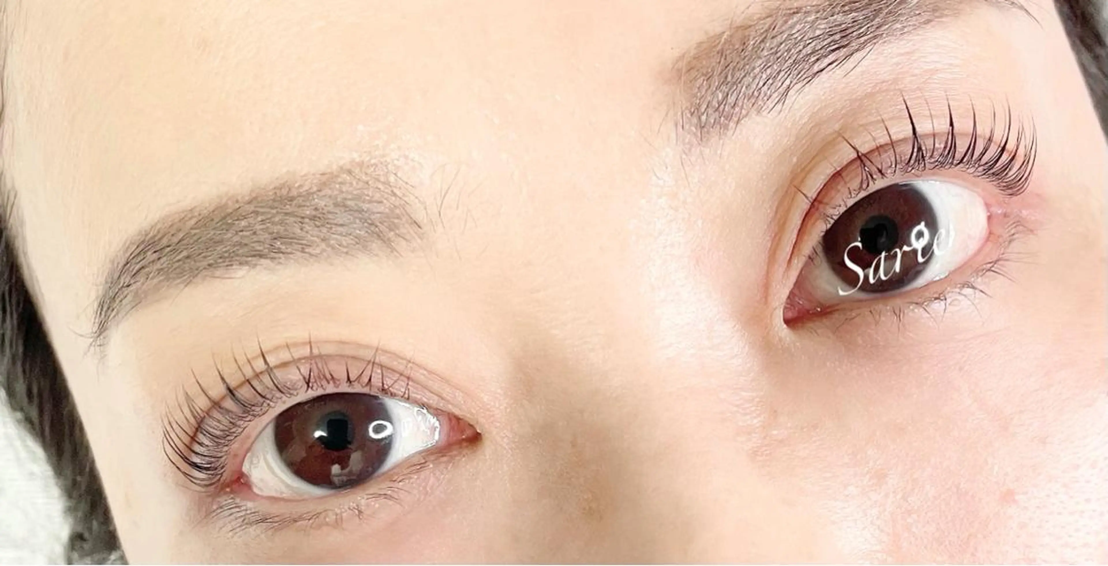 マツエク・マツパ パリジェンヌラッシュリフト マツパ Sarie所属・Mai ♡のマツエク・マツパデザイン