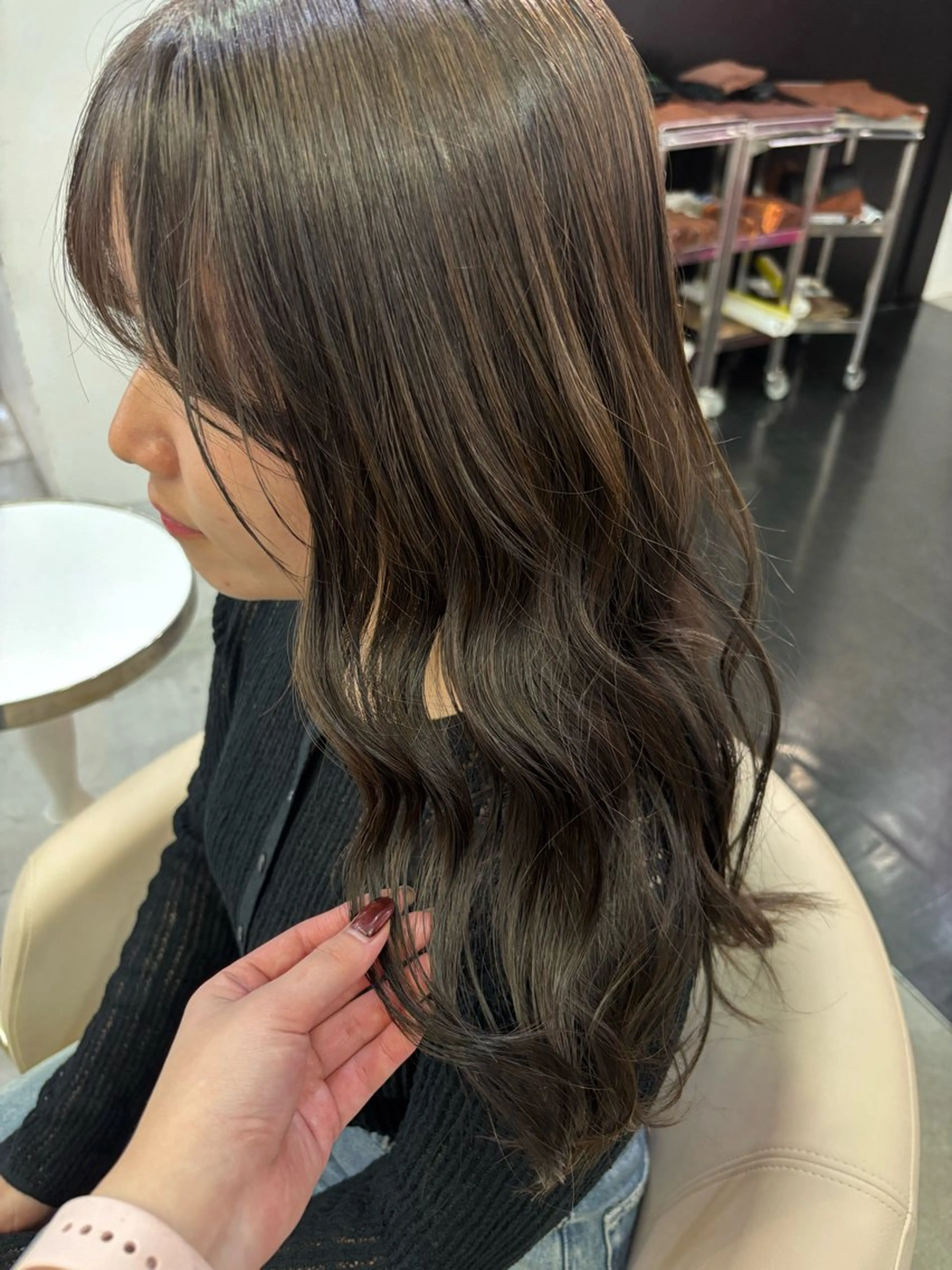 セミロング ヘアカラー トリートメント 🦕K-two/ シノハラナルミ🦕のヘアスタイル