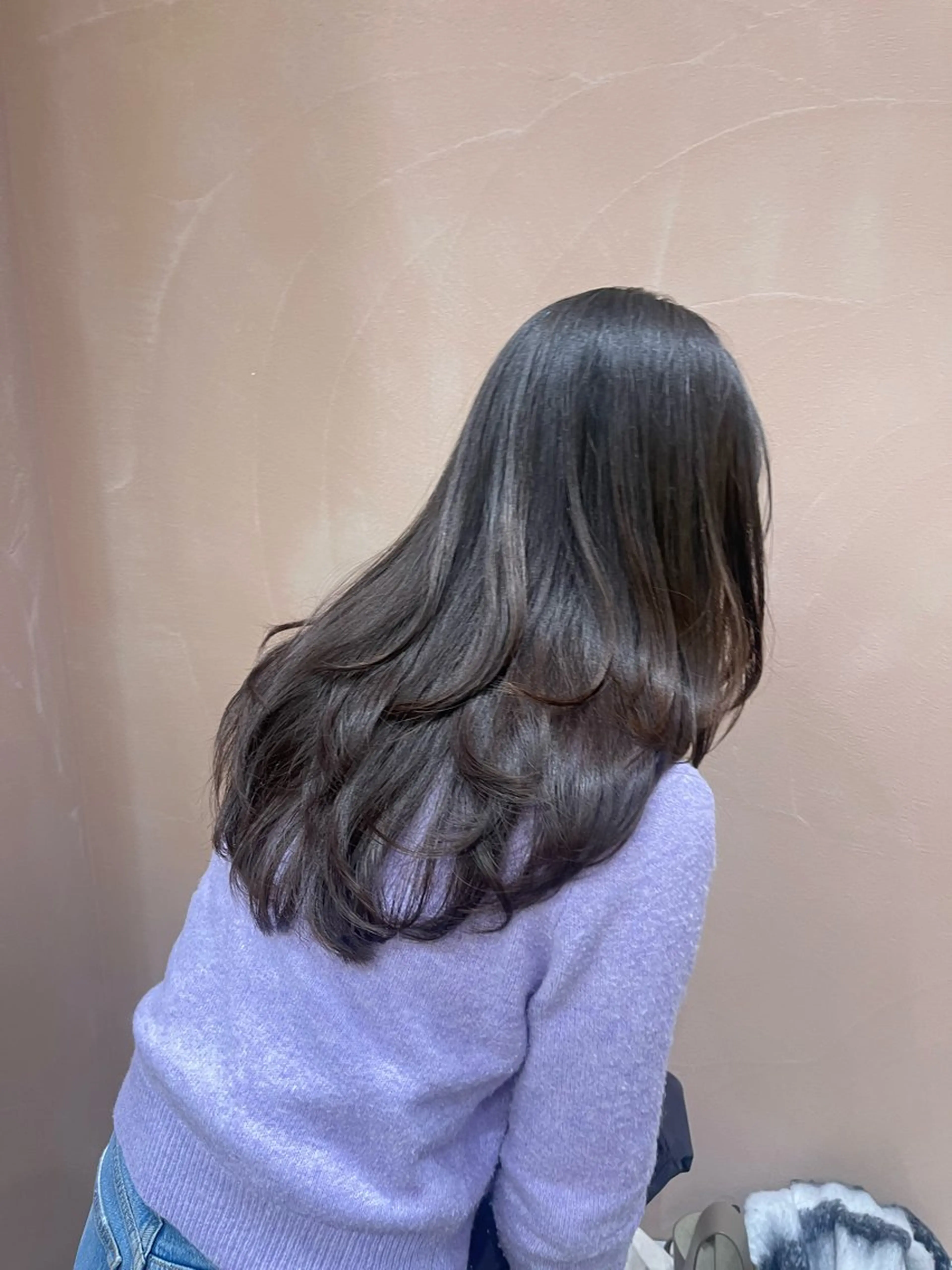 ロング 阿久津真衣 似合わせカットのヘアスタイル