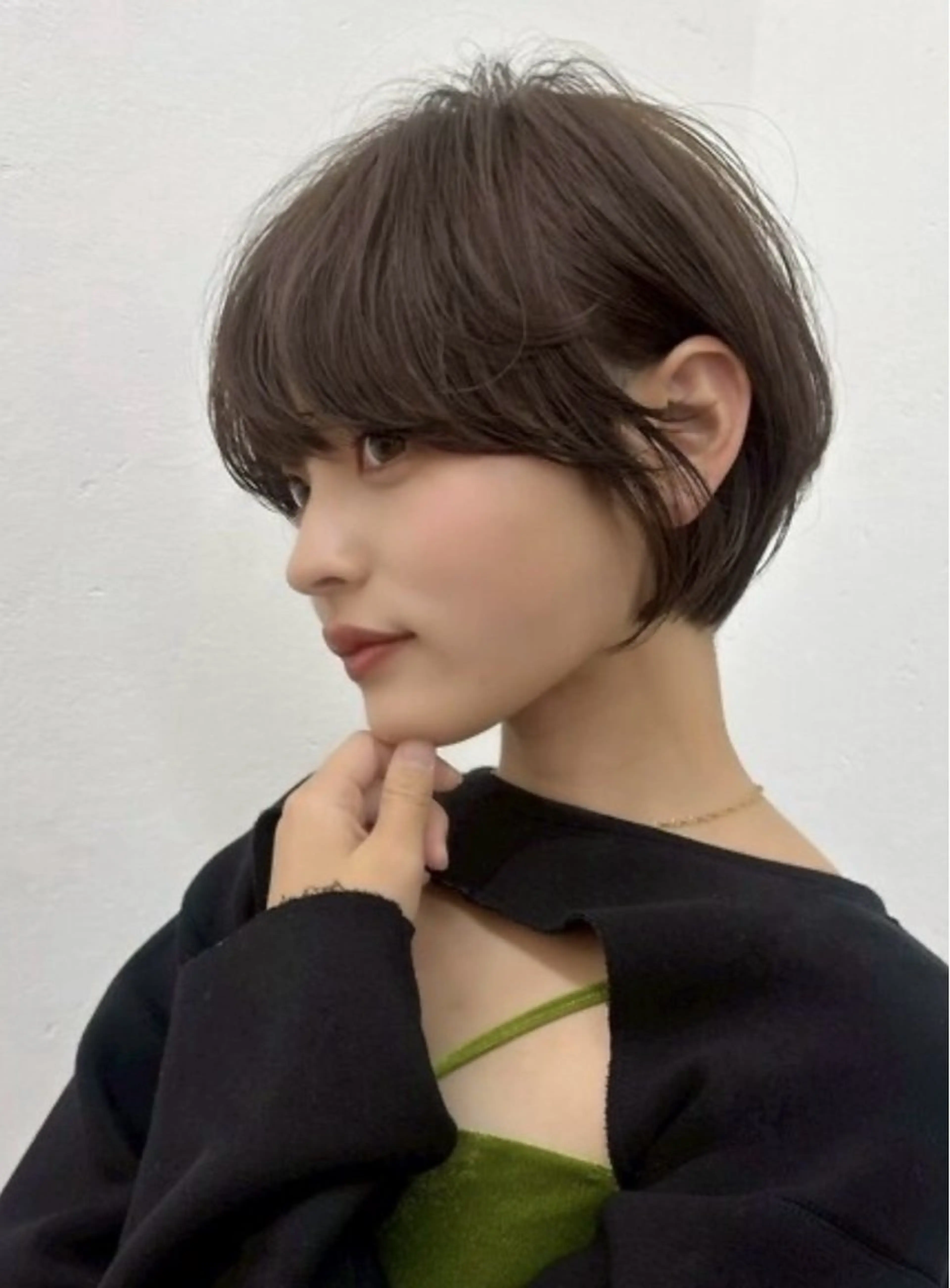 ショート カット ヘアカラー トリートメント レイヤー/透明感 /髪質改善/ほのかのヘアスタイル