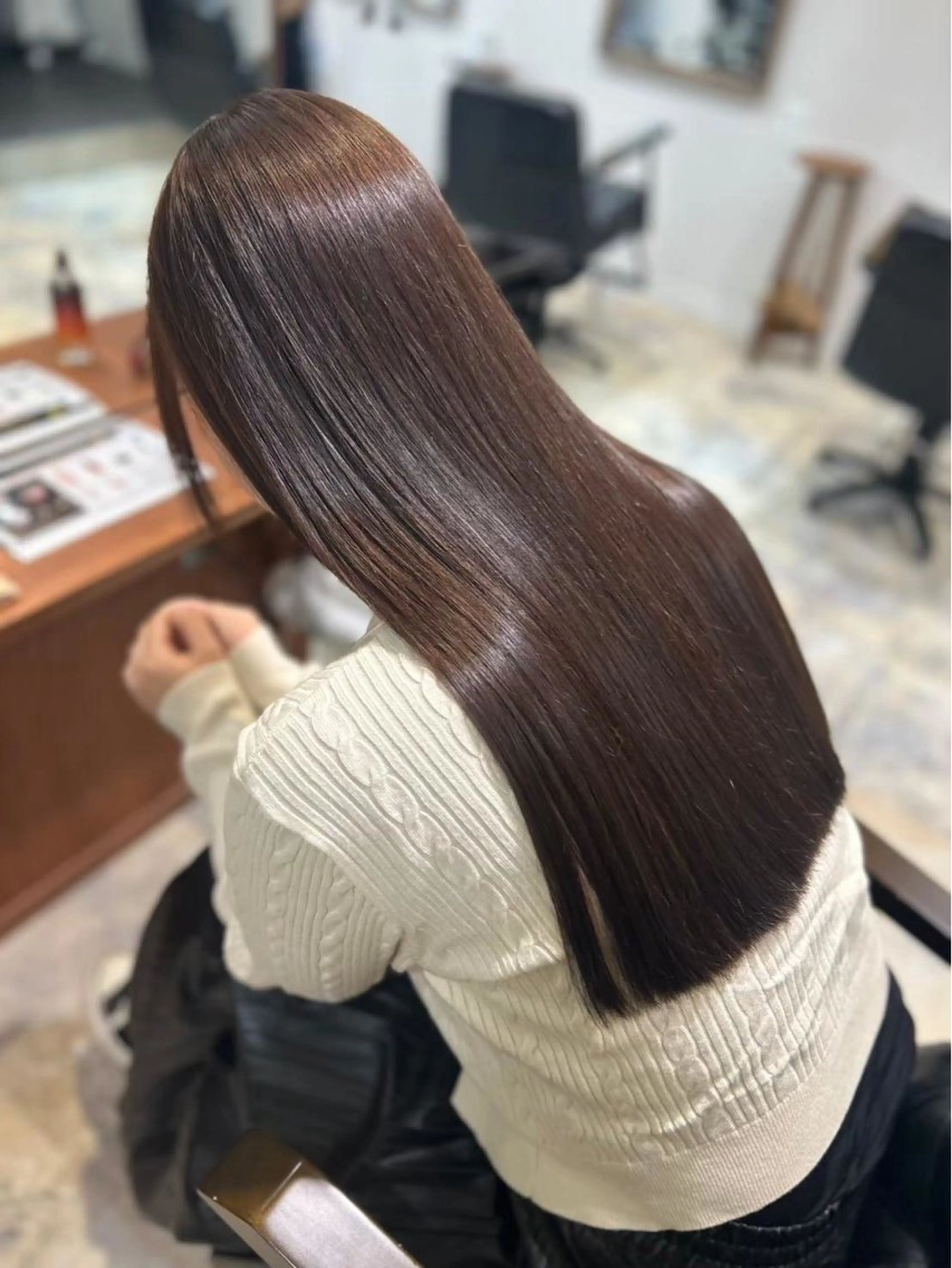 ロング カラー 艶カラー／ 夢叶のヘアスタイル