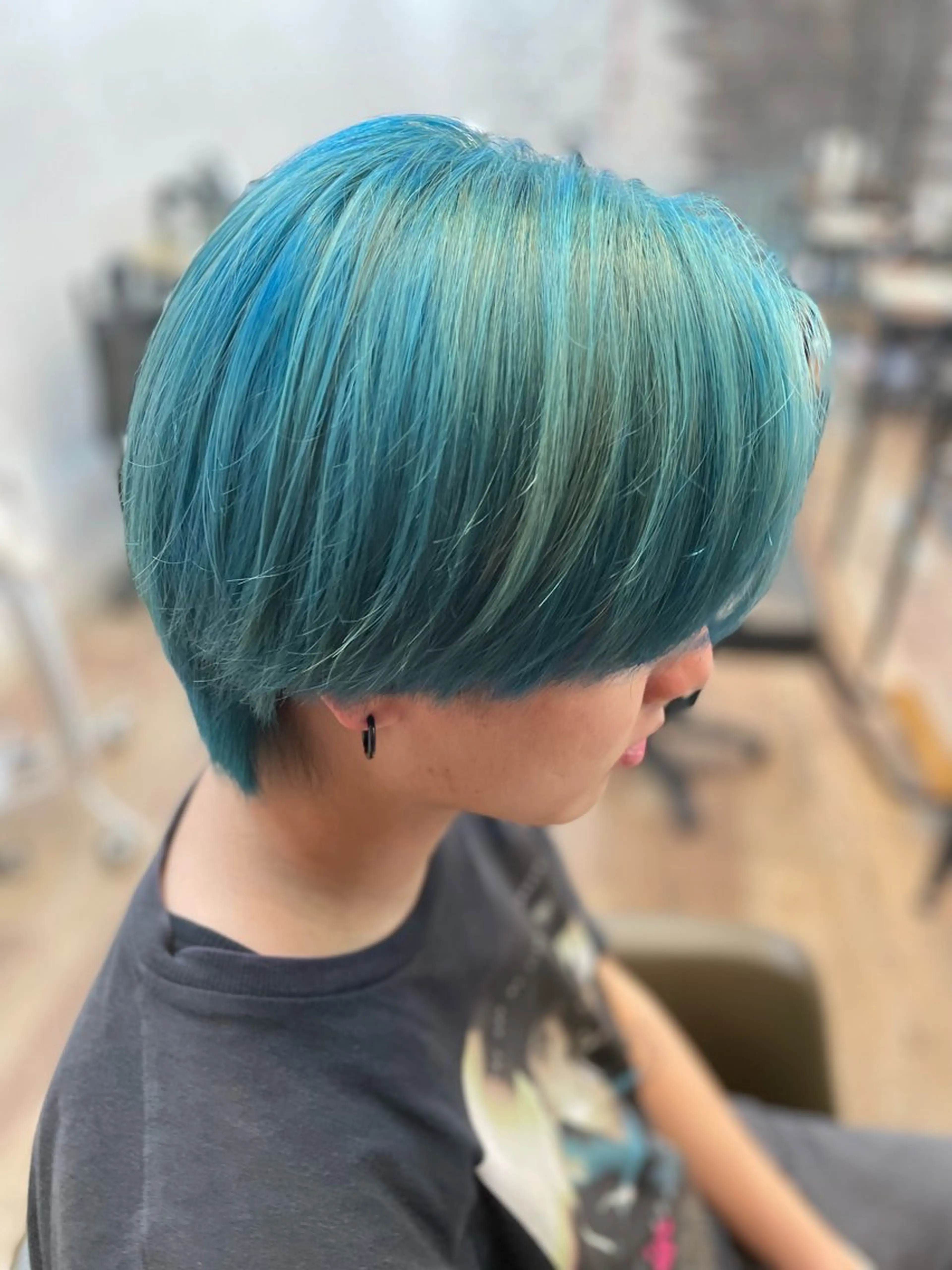 カラー メンズ ❄️中野侑香❄️ ハイライト/ブリーチのヘアスタイル