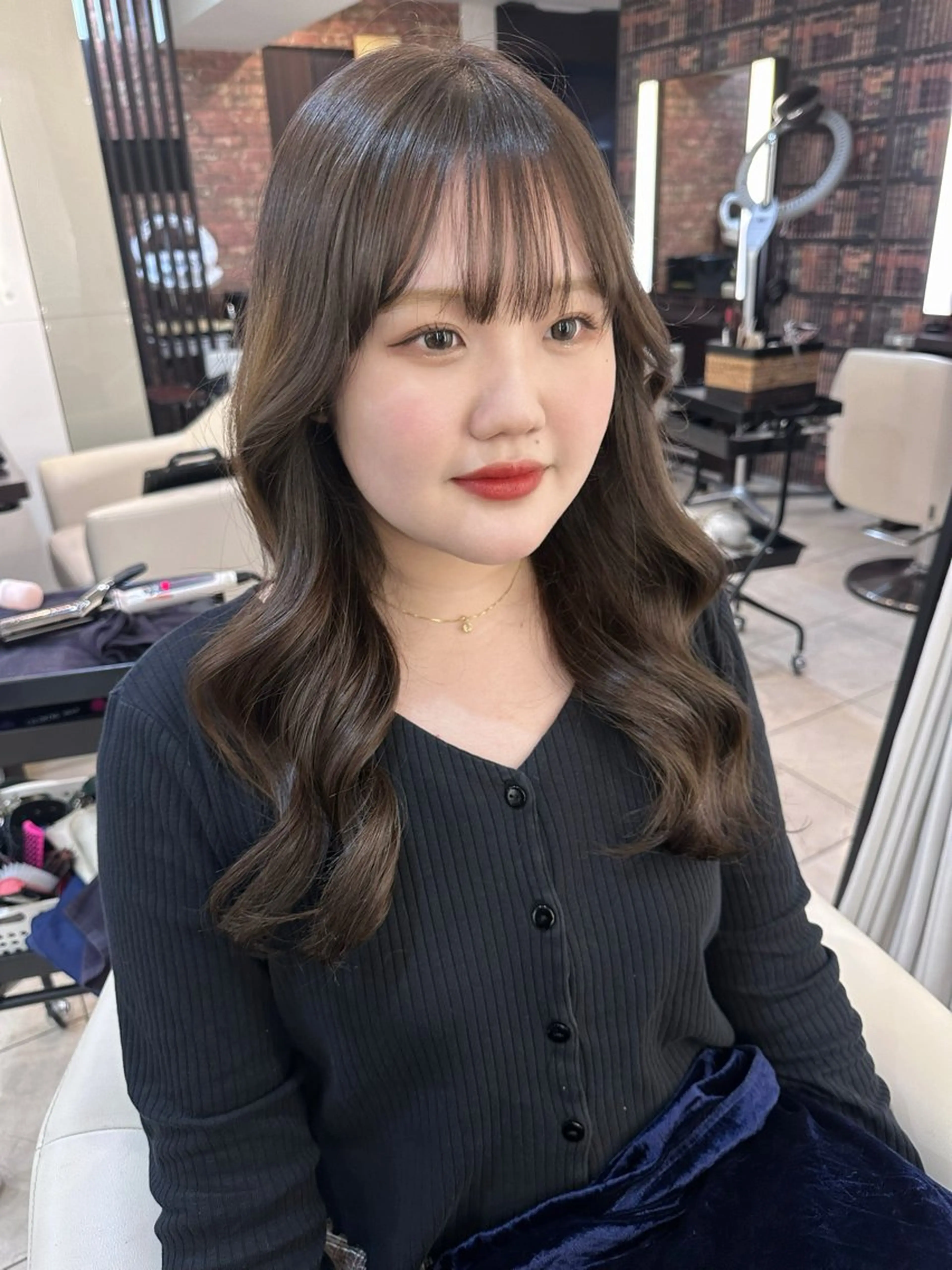 ロング ヨシンモリ mio/【日本橋】 撮影モデルのヘアスタイル