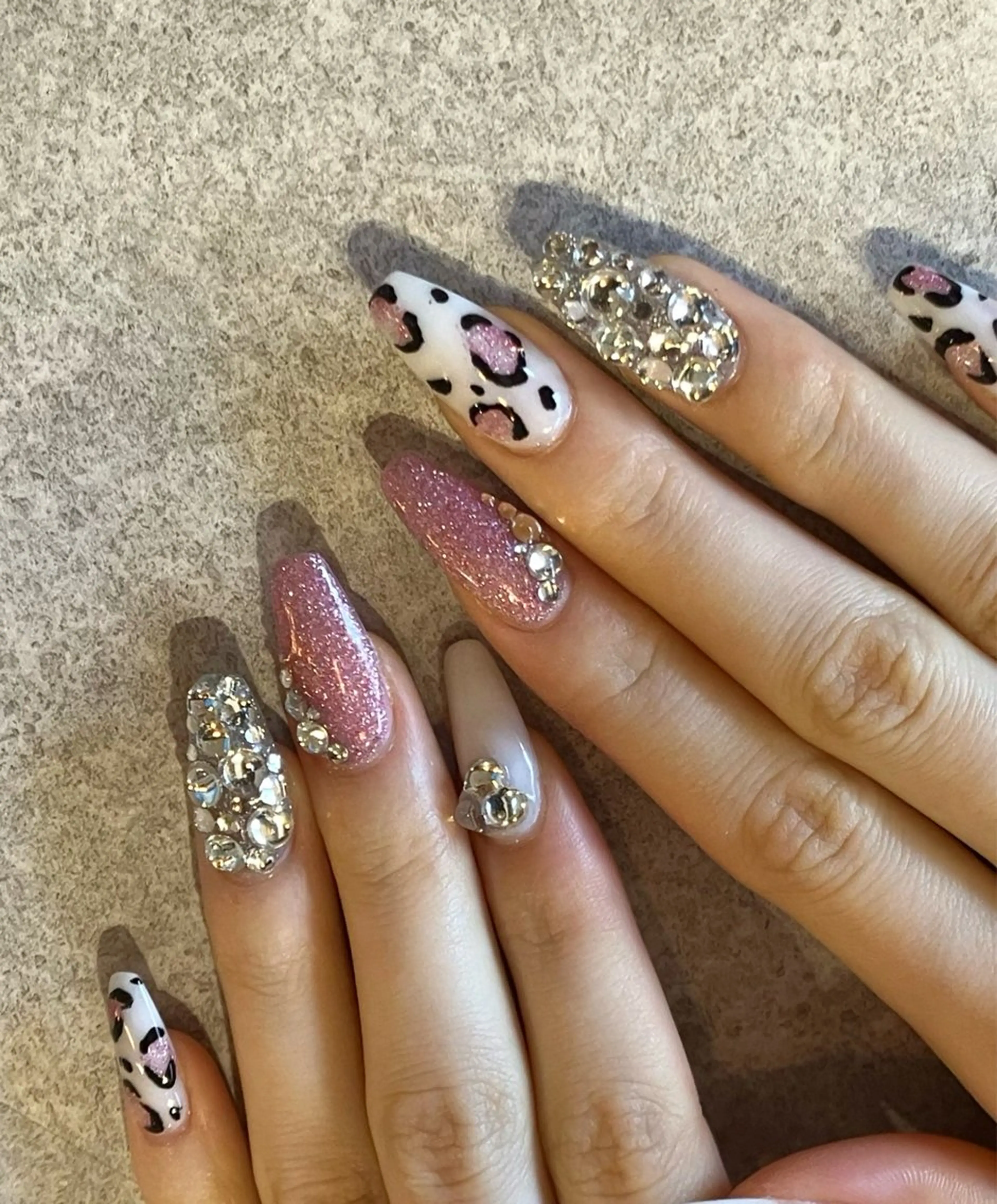 ネイル 持ち込み スカルプネイル ハンドネイル nail salon Soeurのネイルデザイン