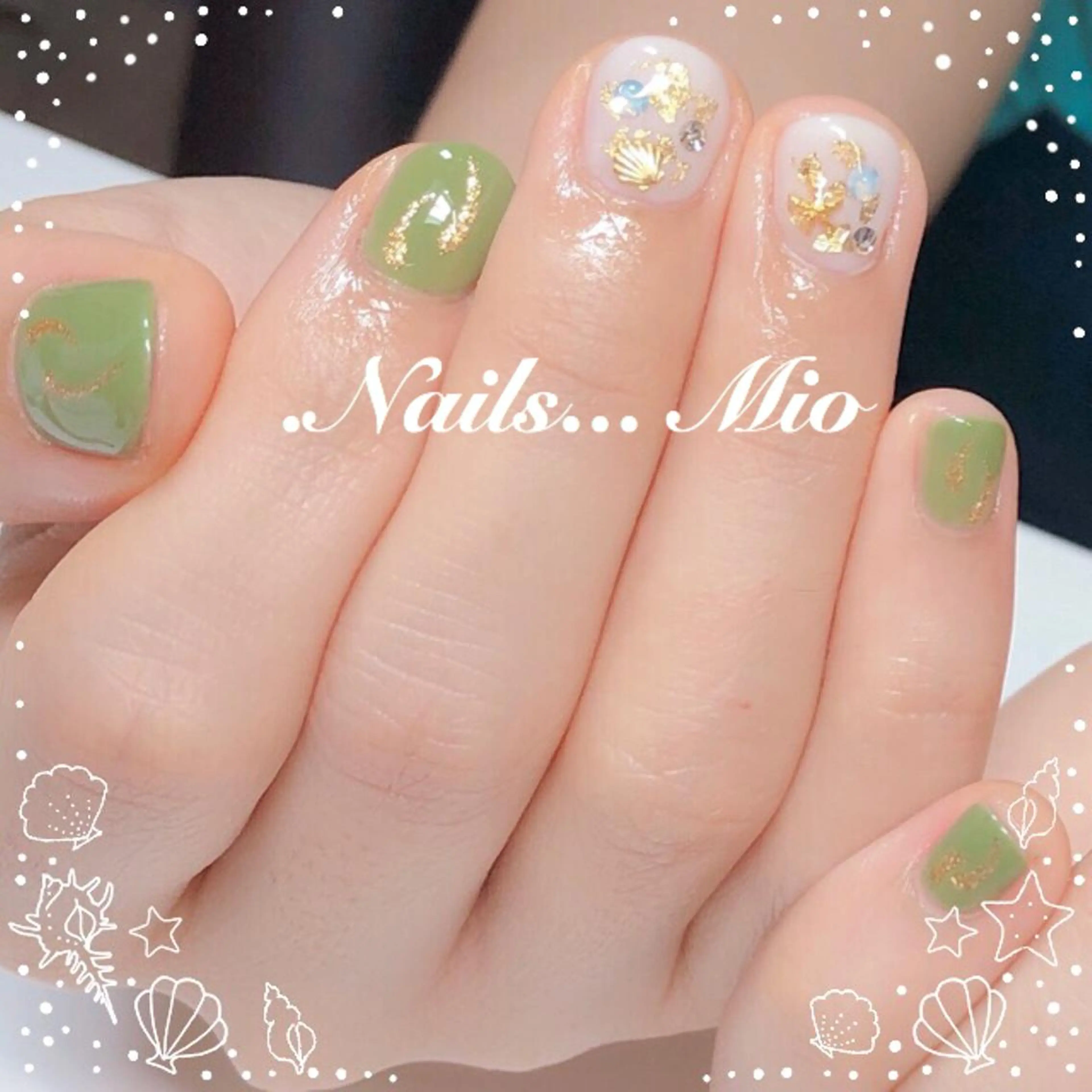 ネイル アートネイル .Nails Mio 赤羽西ネイルサロンのネイルデザイン