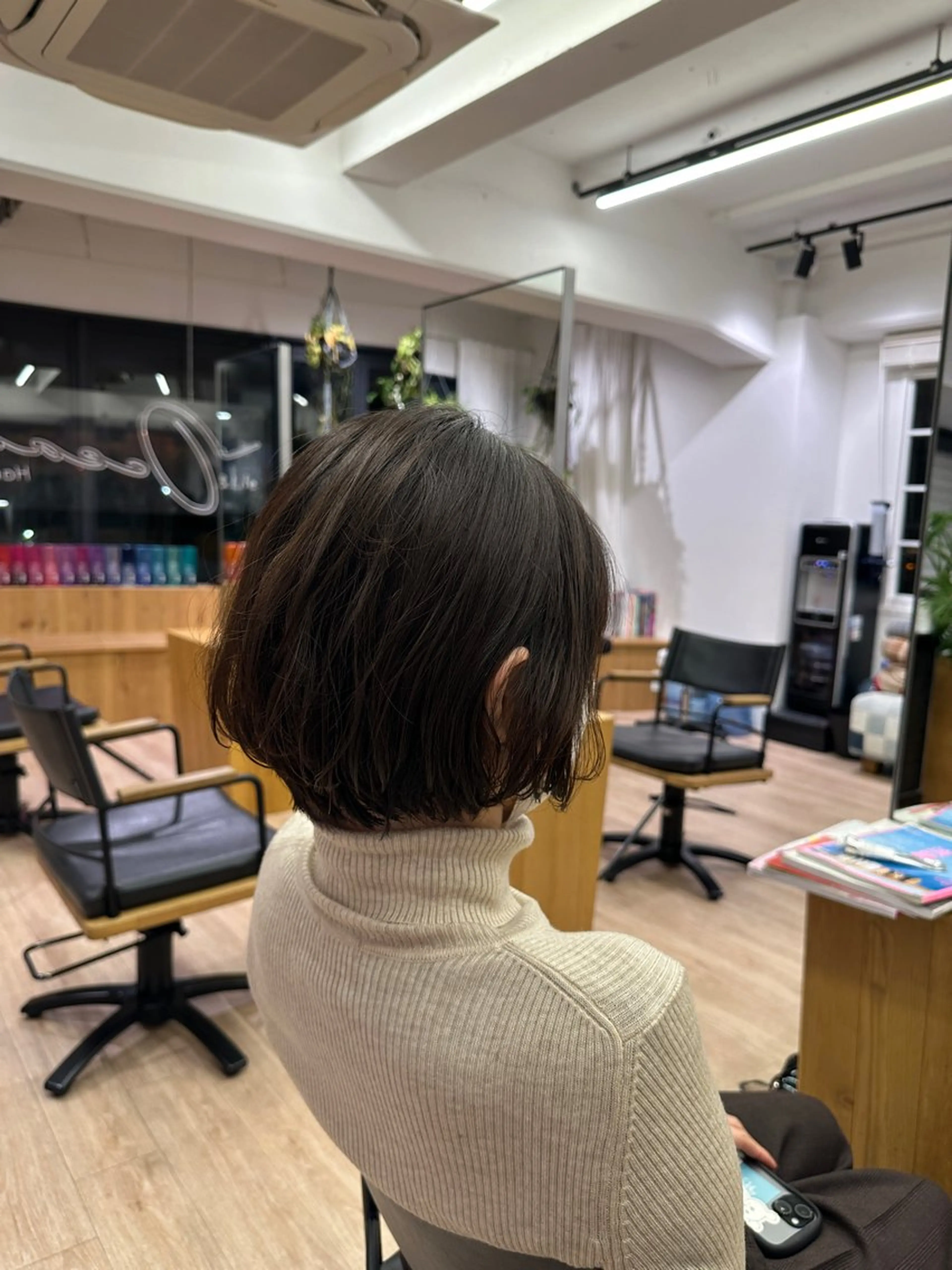 ショート 切りっぱなし/髪質 改善矯正/さやか🫧のヘアスタイル