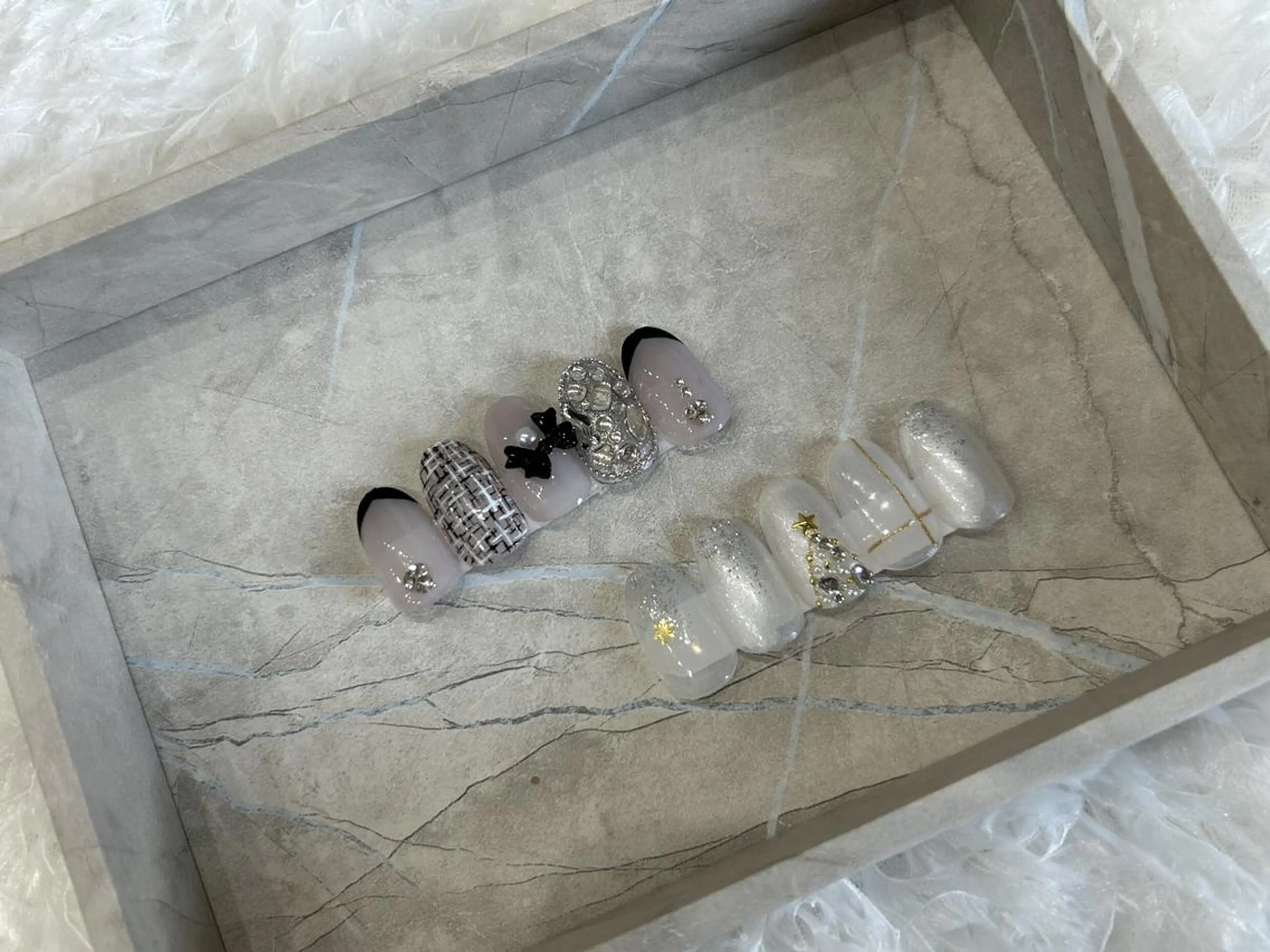 ネイル アートネイル 持ち込み ki🍒🍒 ki ツルツルネイルのネイルデザイン