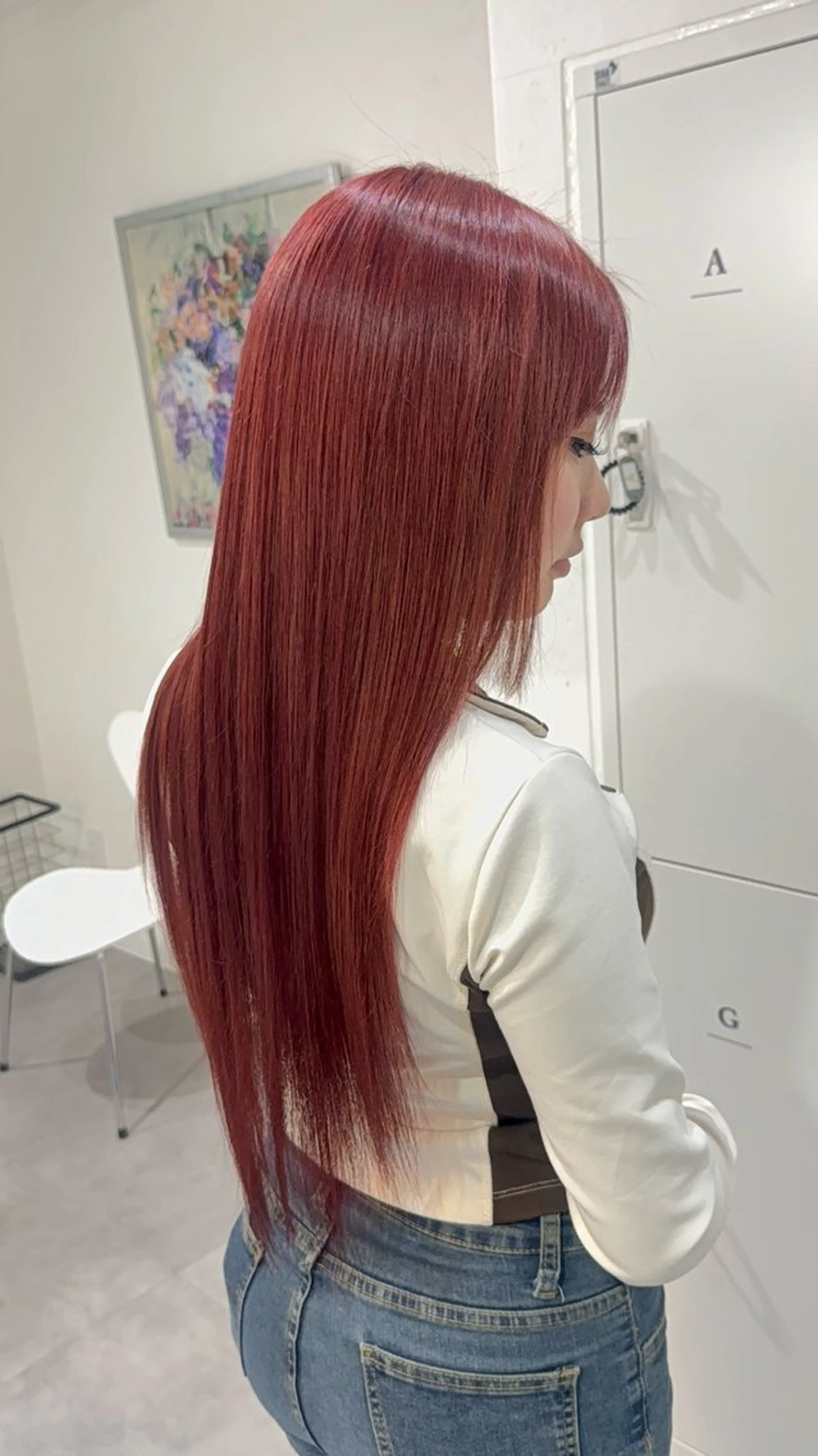 カラー ヘアカラー ciera. アオイ 🦢✯のヘアスタイル