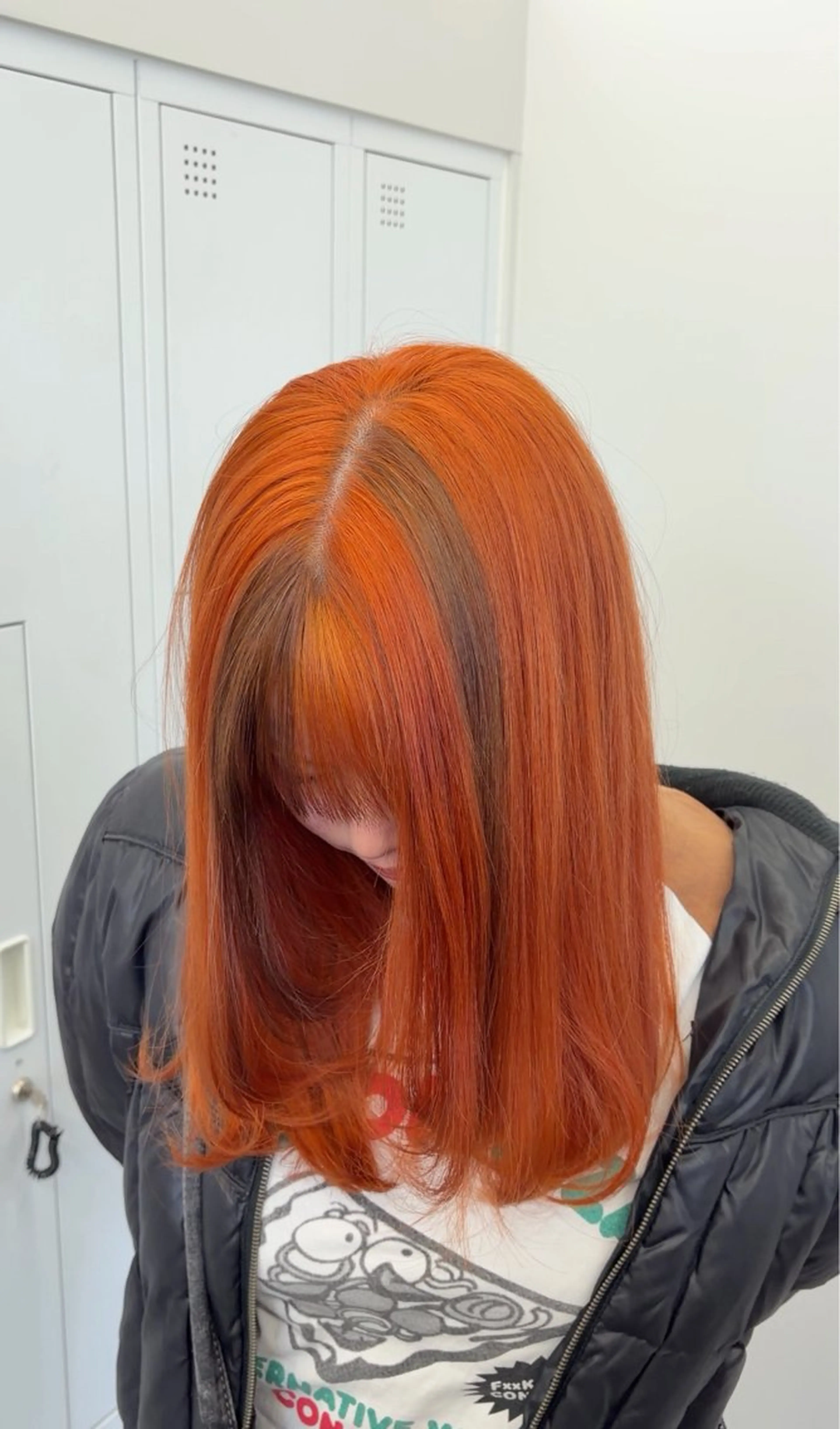 セミロング ヘアカラー トリートメント 似合わせカラー ブリーチ/店長レンのヘアスタイル