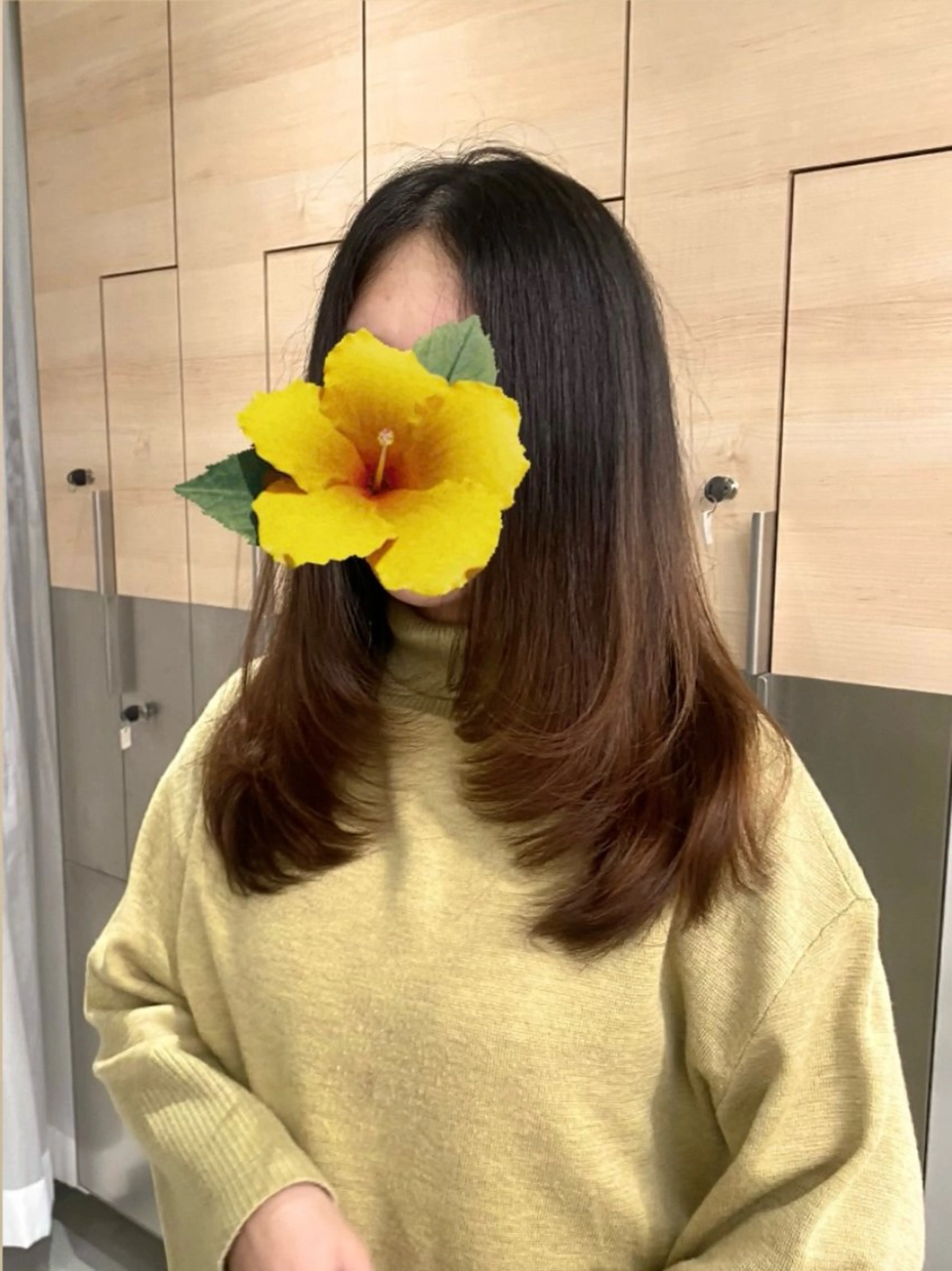 ロング レイヤーカット カット トリートメント 💋sara/レイヤ ーカット【東日本橋】のヘアスタイル