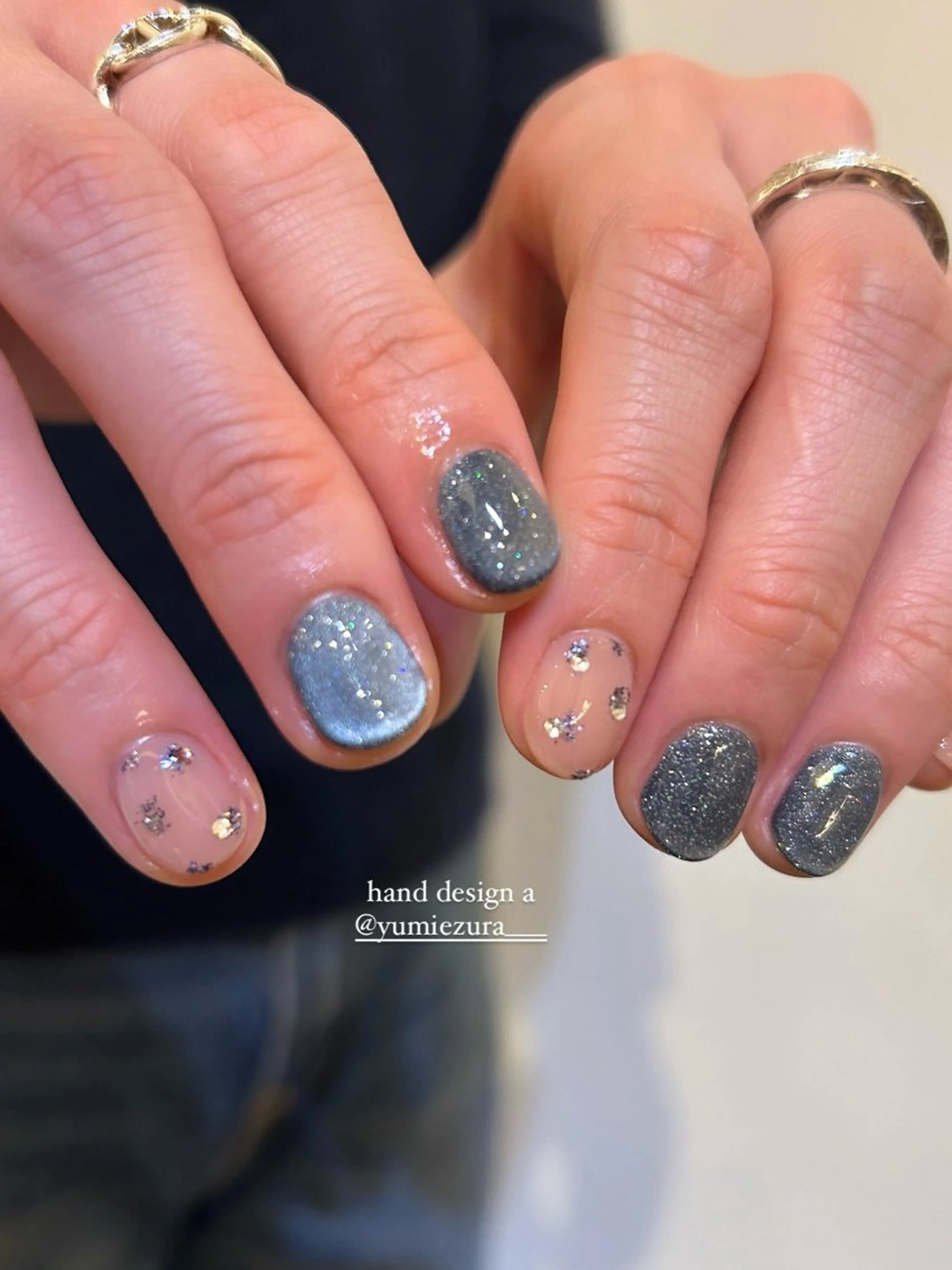 ネイル Yumi シンプルネイルのネイルデザイン