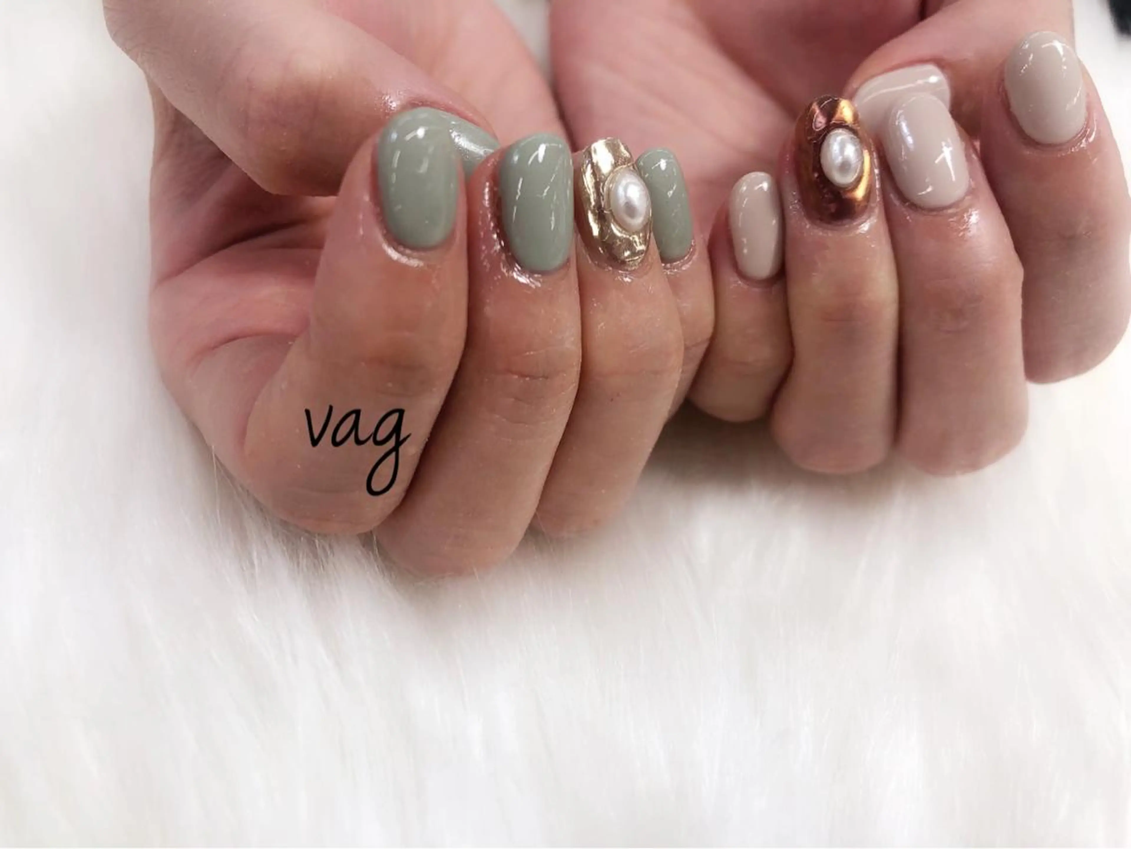 【オフあり】ハンド2本アートコース(片手1本ずつ)の写真