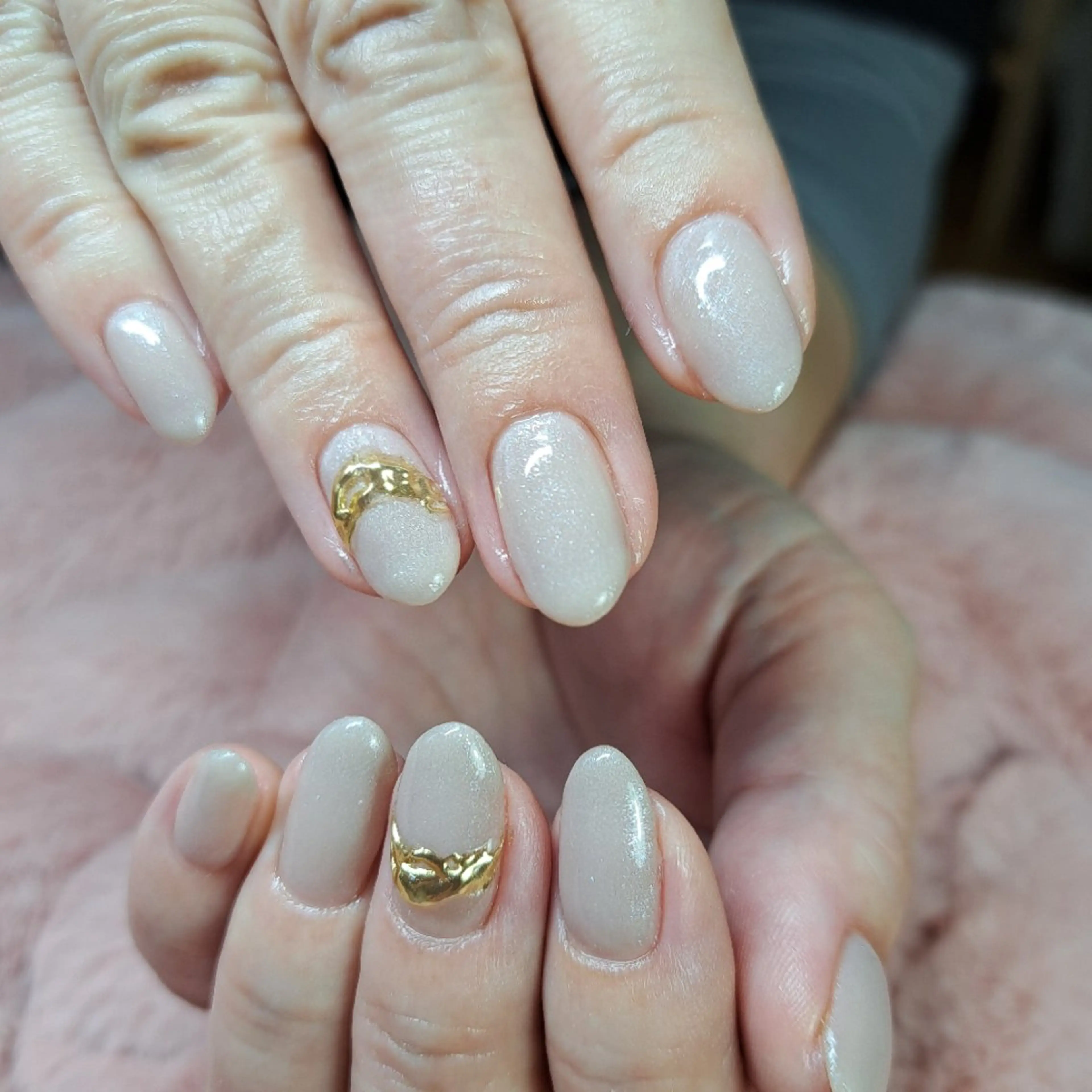 ネイル ラメ(グリッター) HAYASHI  Nのネイルデザイン
