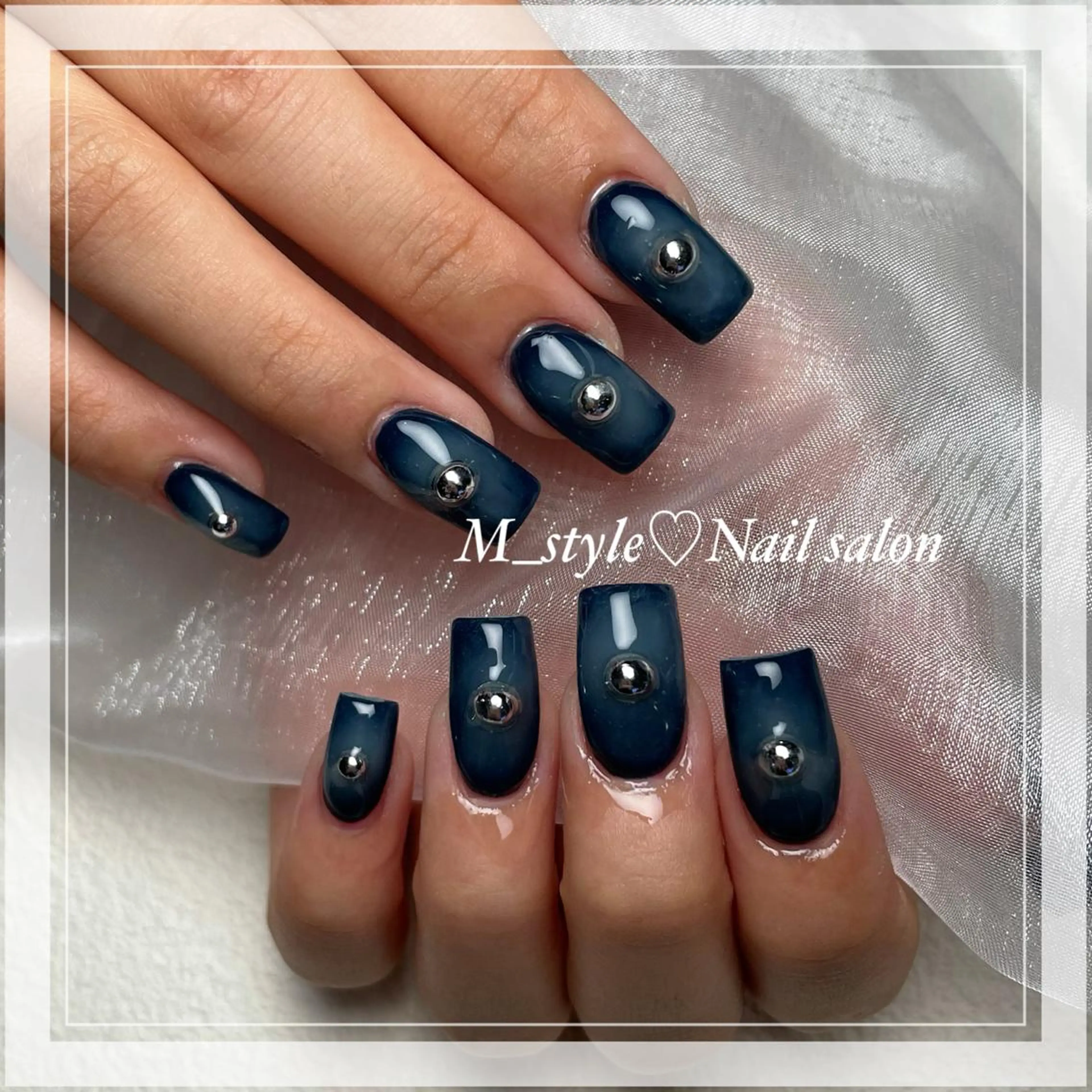 ミディアム ネイル 下妻ネイルサロン/ パラジェルのネイルデザイン