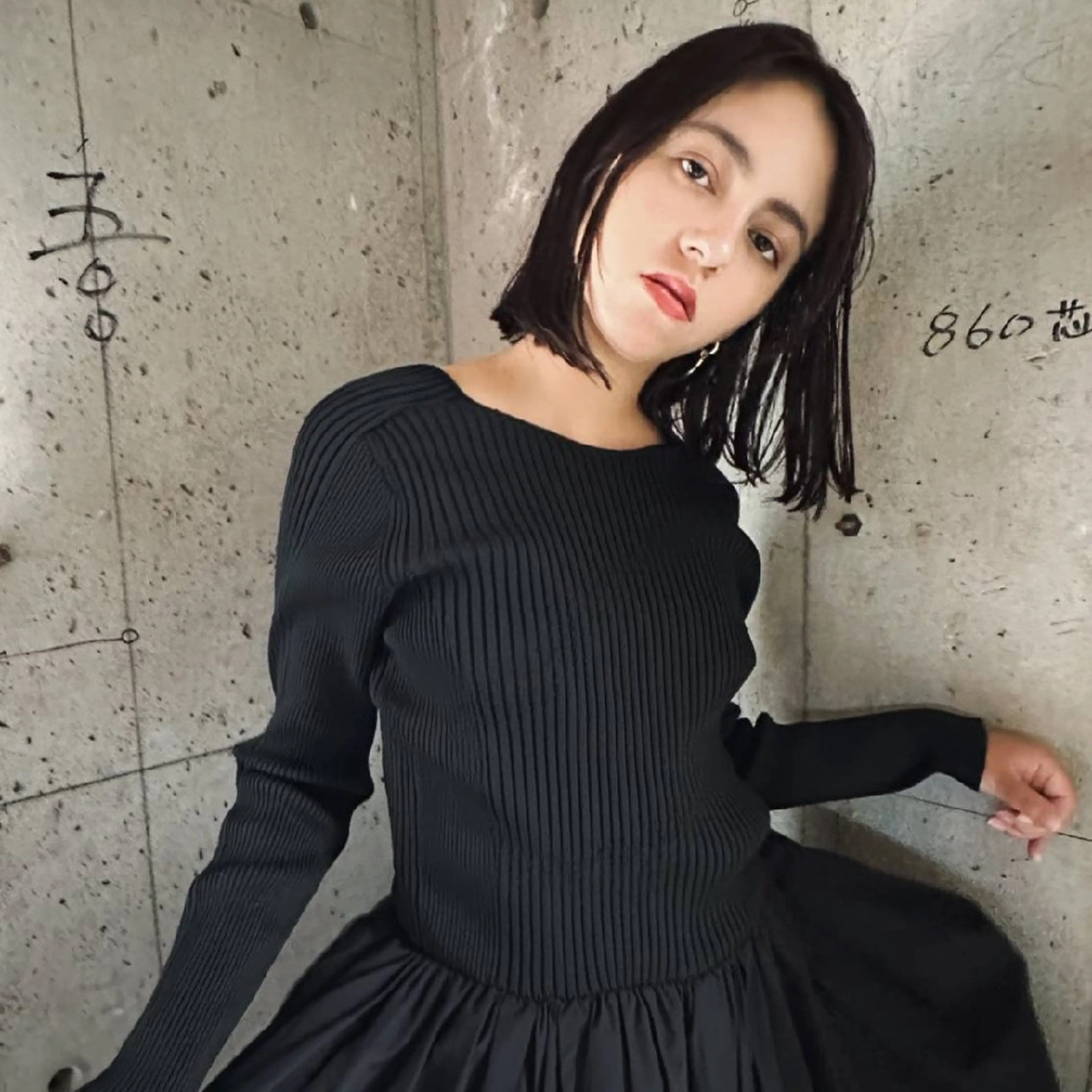 ミディアム 川原田麻衣【薬院/平 尾/高宮】透明感🫧のヘアスタイル