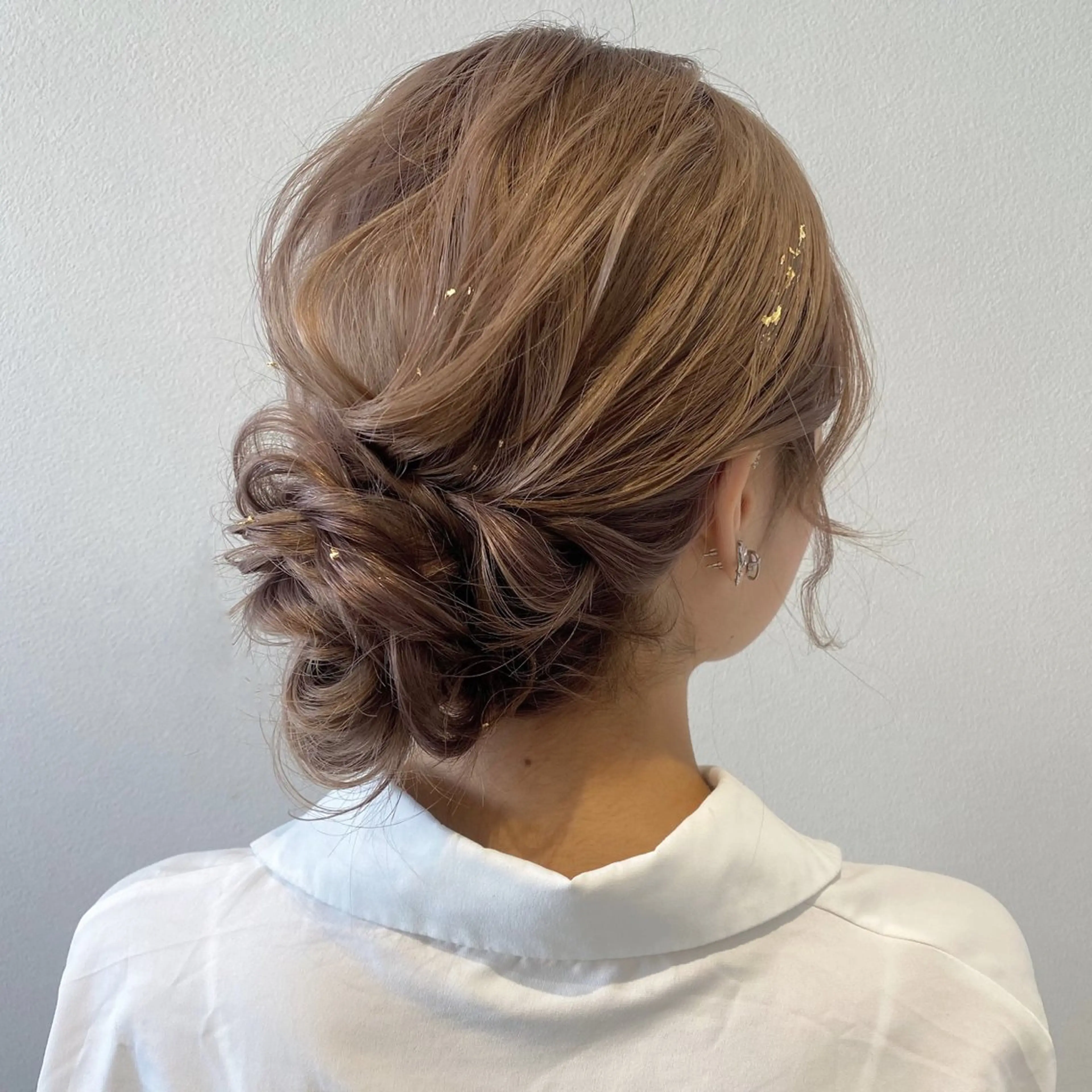 セミロング ヘアアレンジ 久保田 茜のヘアスタイル