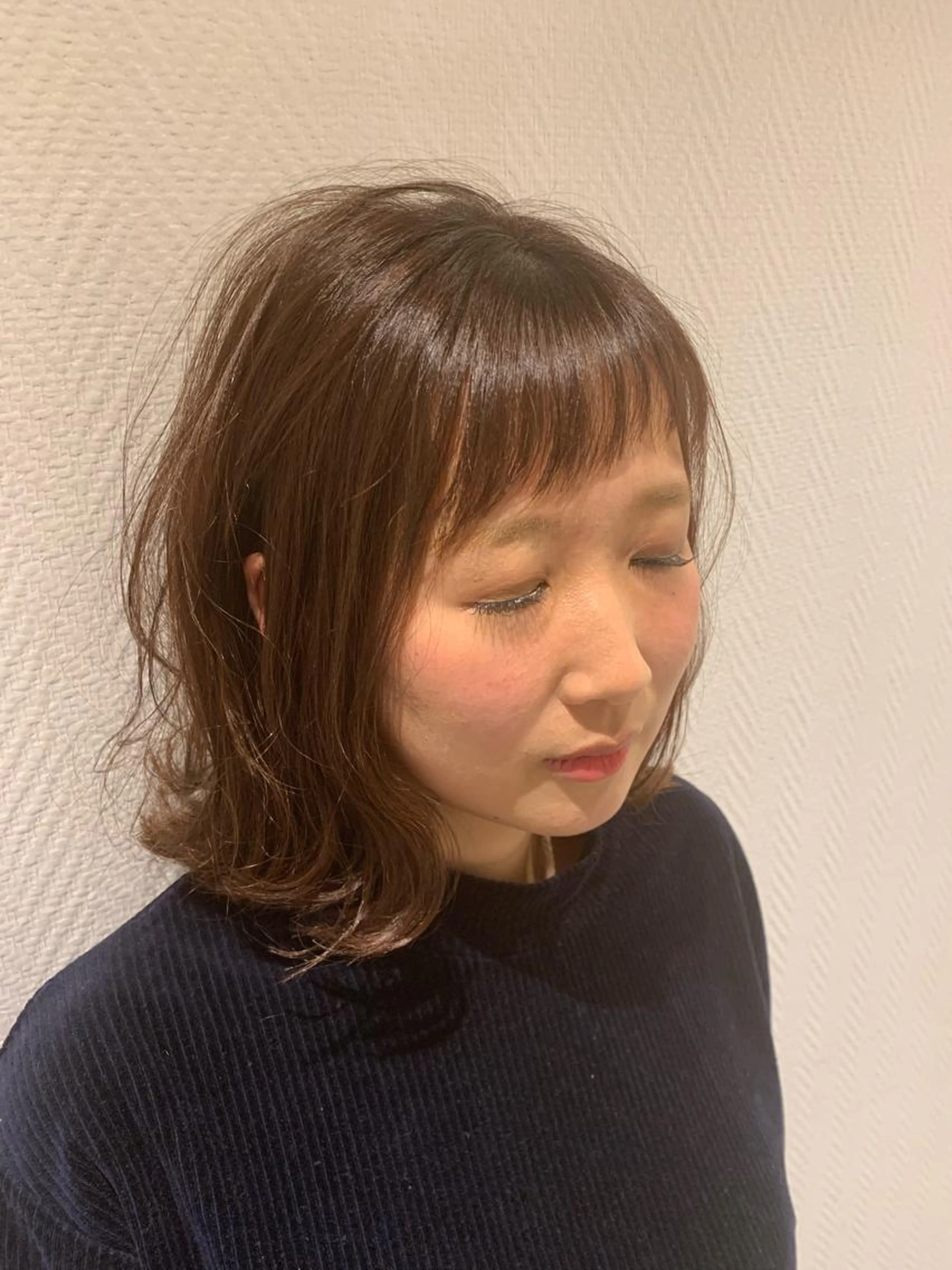 ◯前髪カットの写真