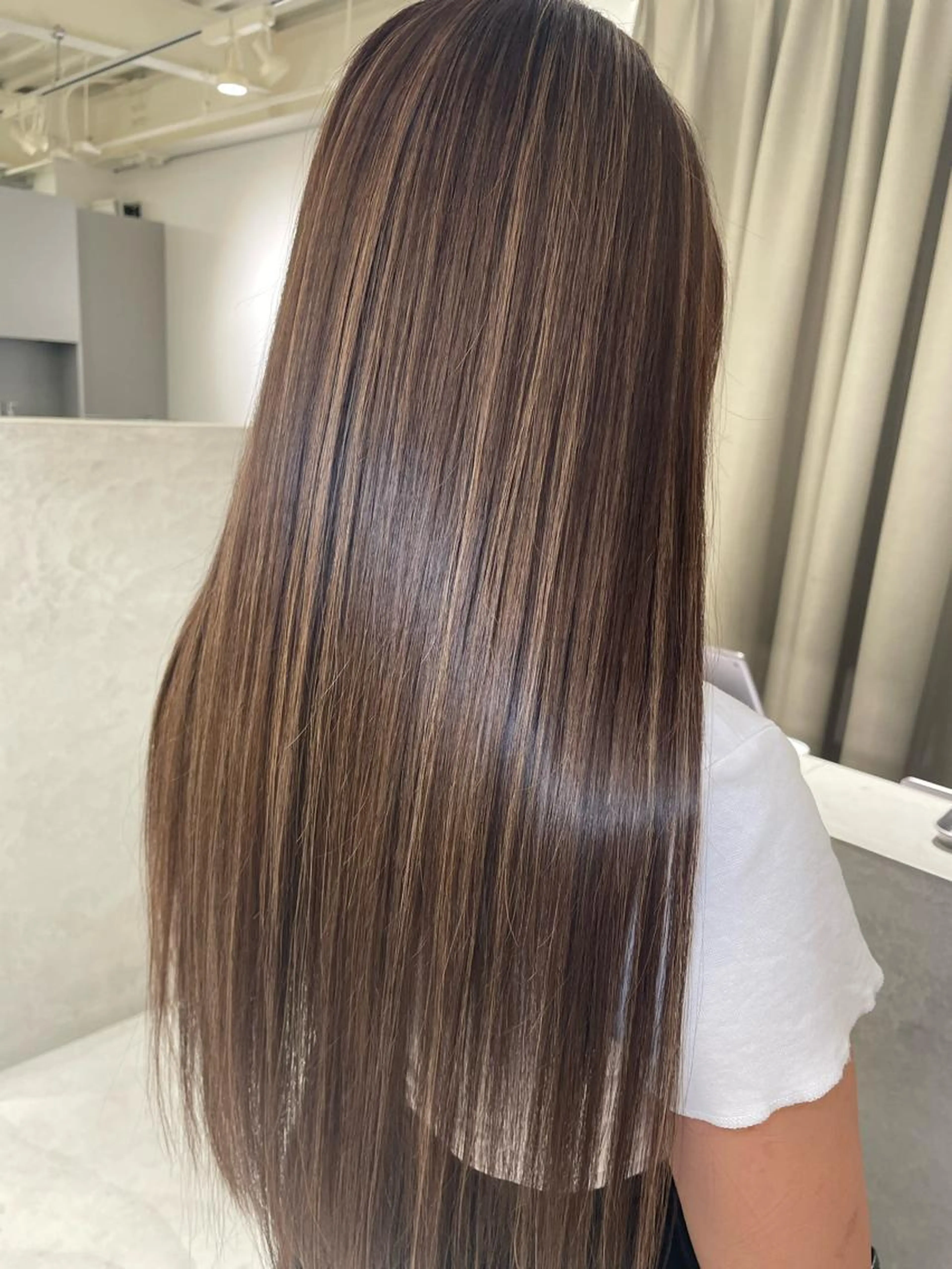 ハイライト+カラー+後処理1stトリートメント付き⭐️の写真