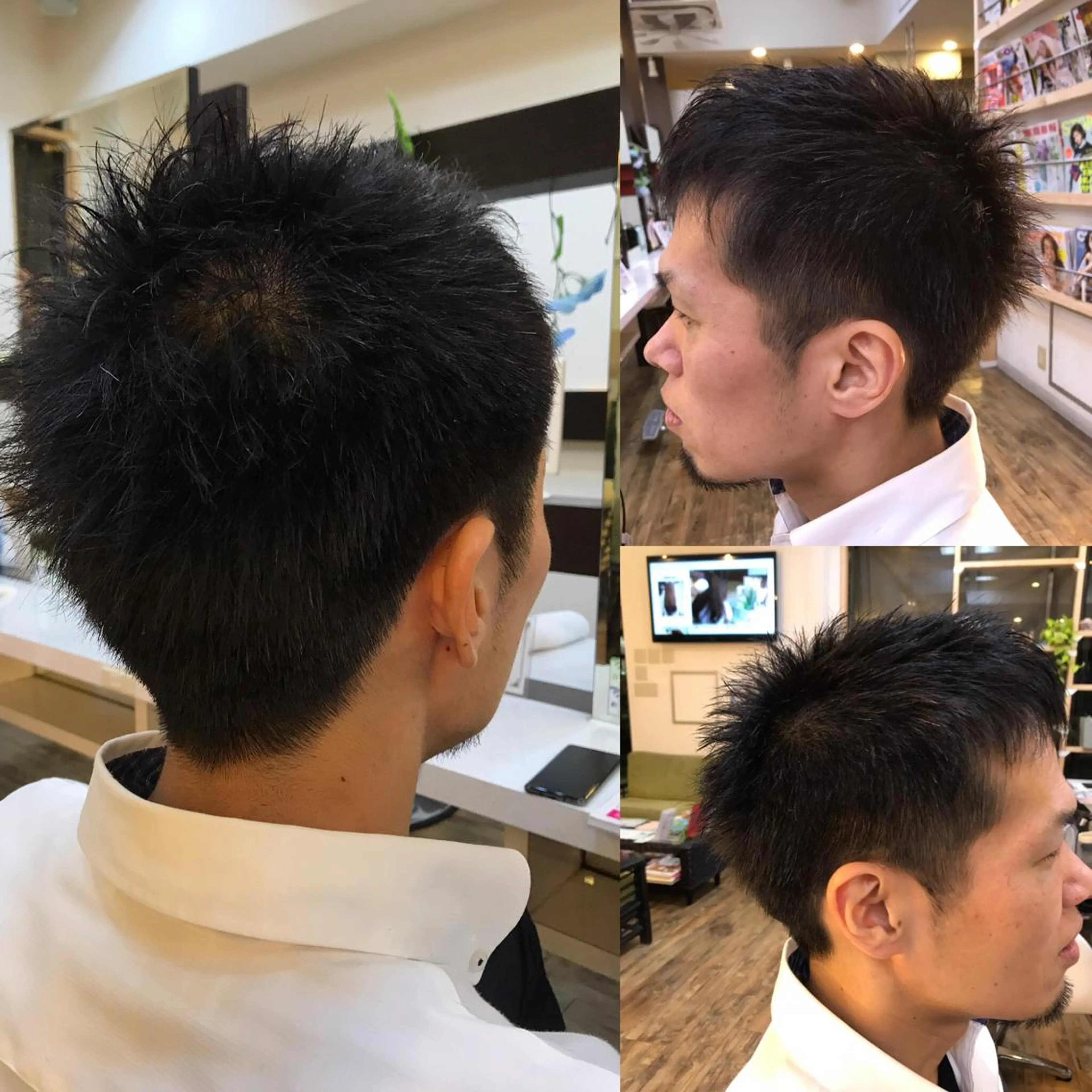 ショート メンズ メンズベリーショート ベリーショート ショートヘア 赤羽、髪質改善サロン 吉野リョウスケのヘアスタイル