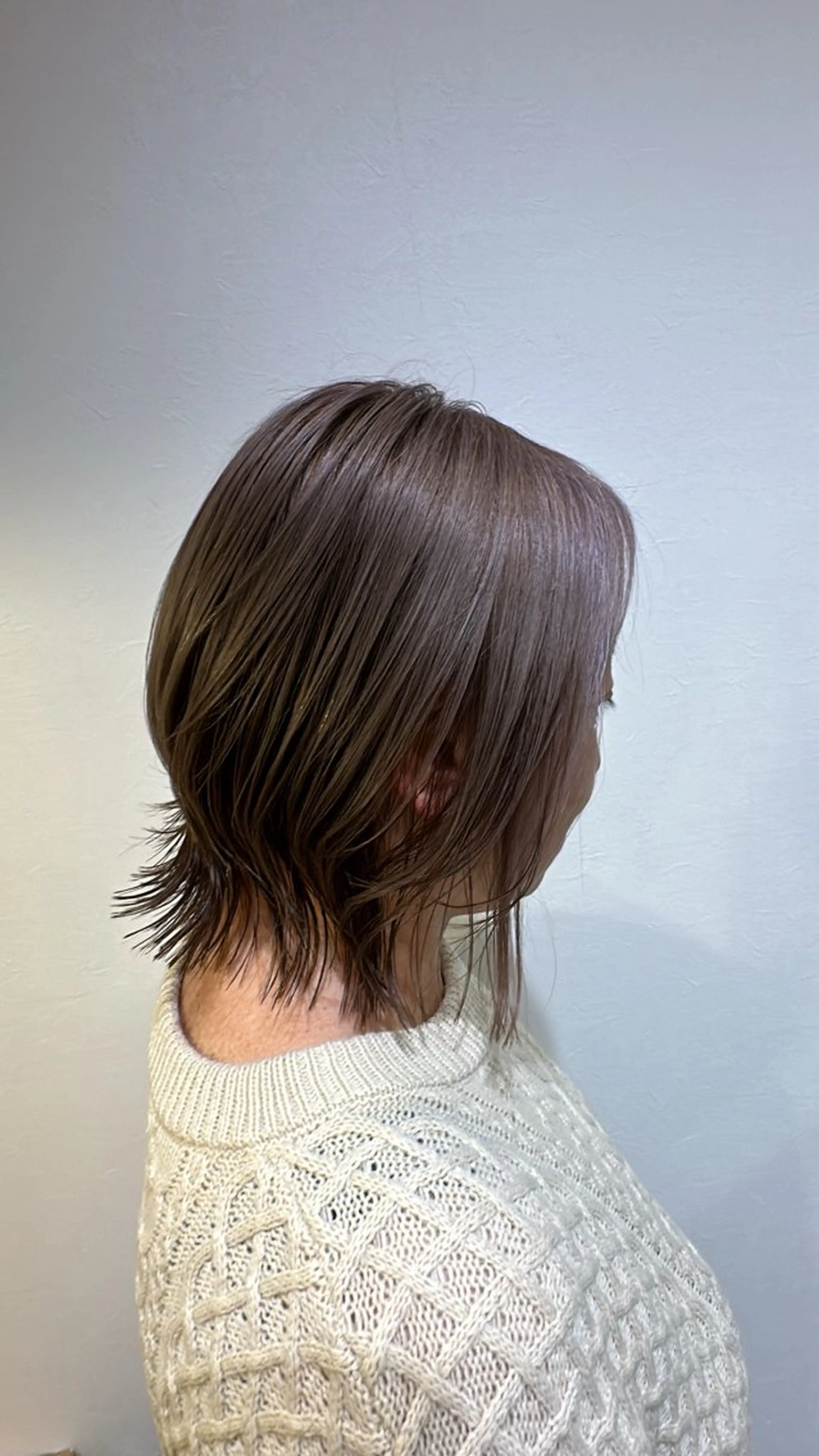 ショート カット ヘアカラー トリートメント 伊藤 旭華のヘアスタイル