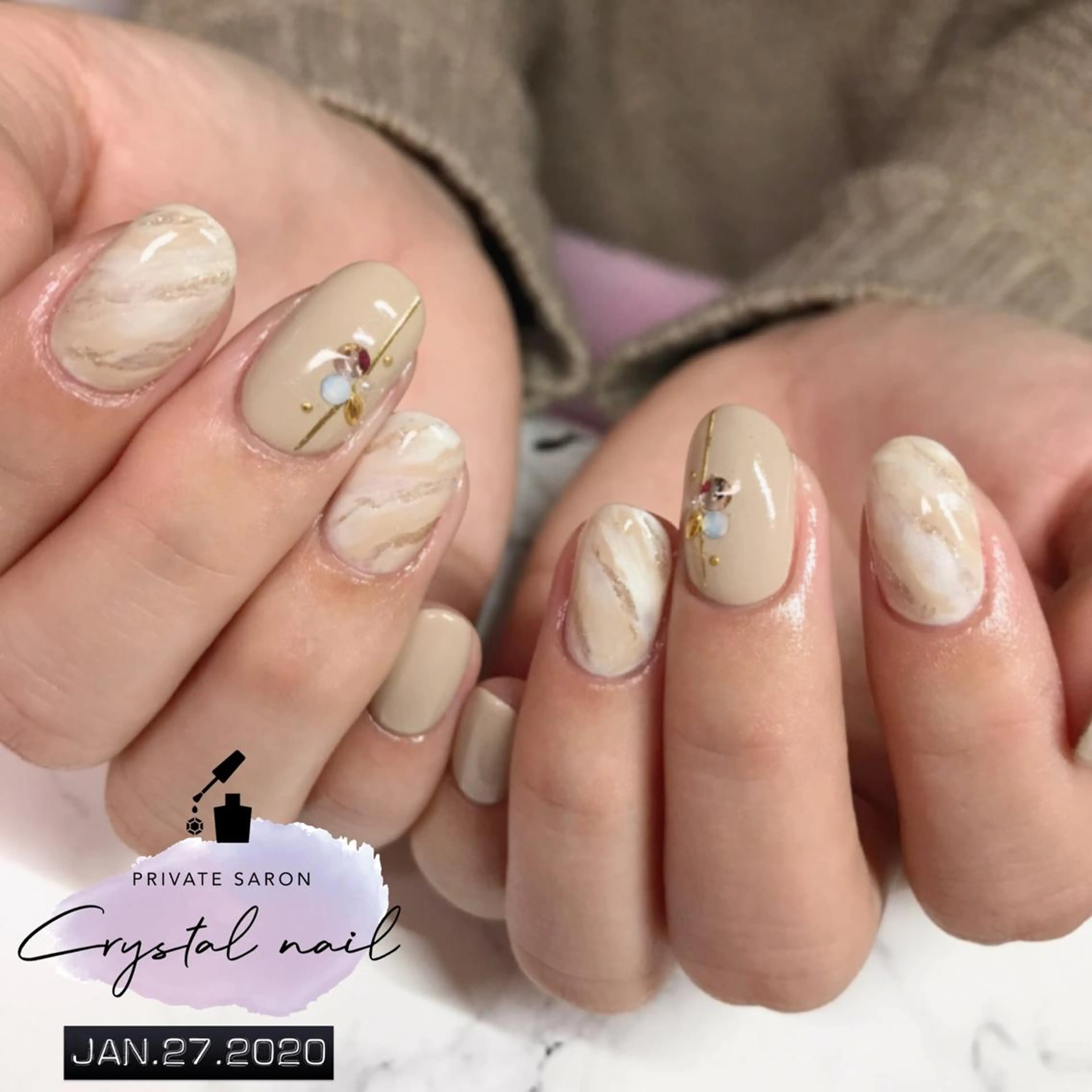 ネイル ハンドネイル SCENERY NAILのネイルデザイン