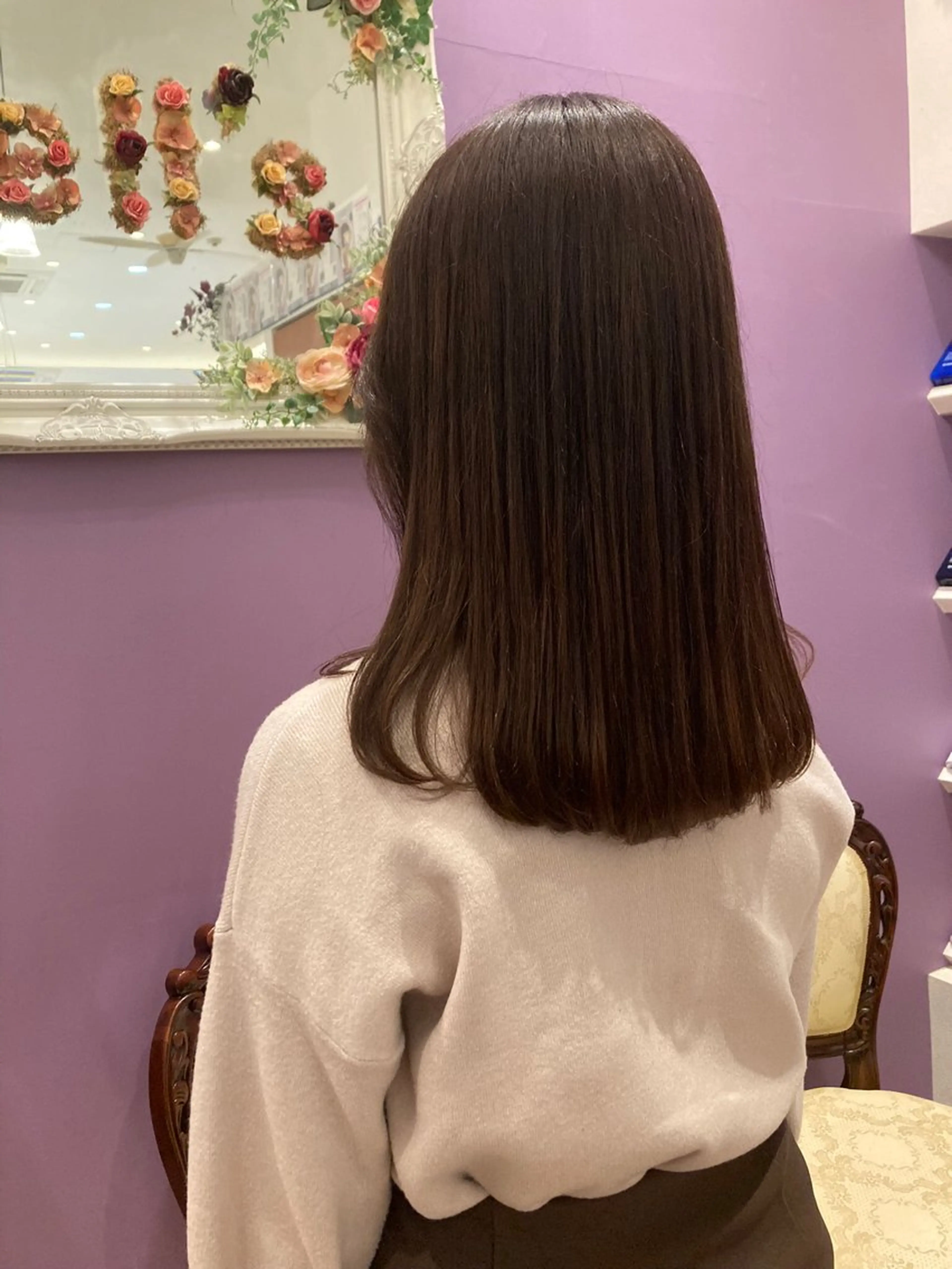 カラー 今中紗英 /奈良市/尼ヶ辻のヘアスタイル