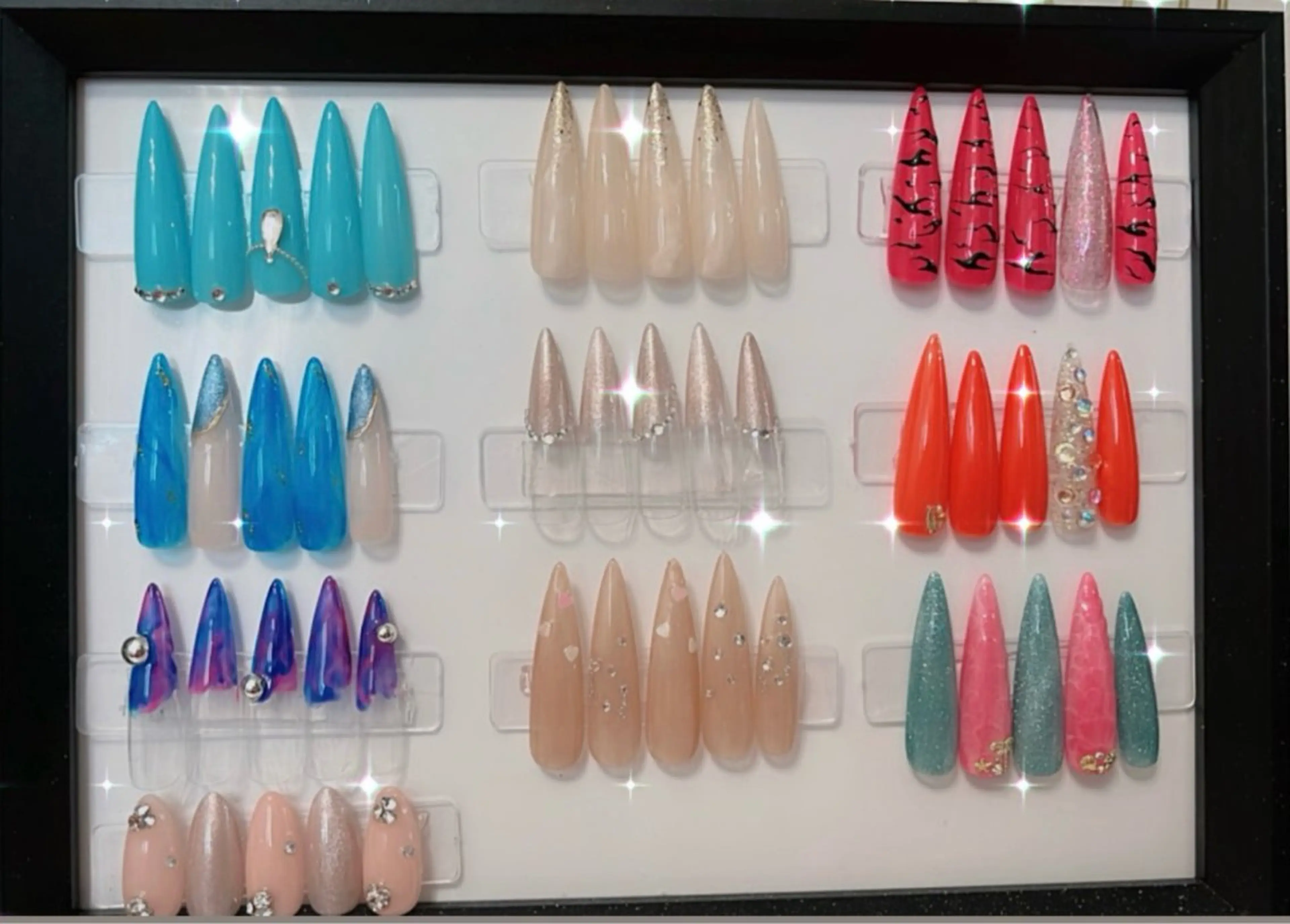 ネイル マグネットネイル fj nailのネイルデザイン