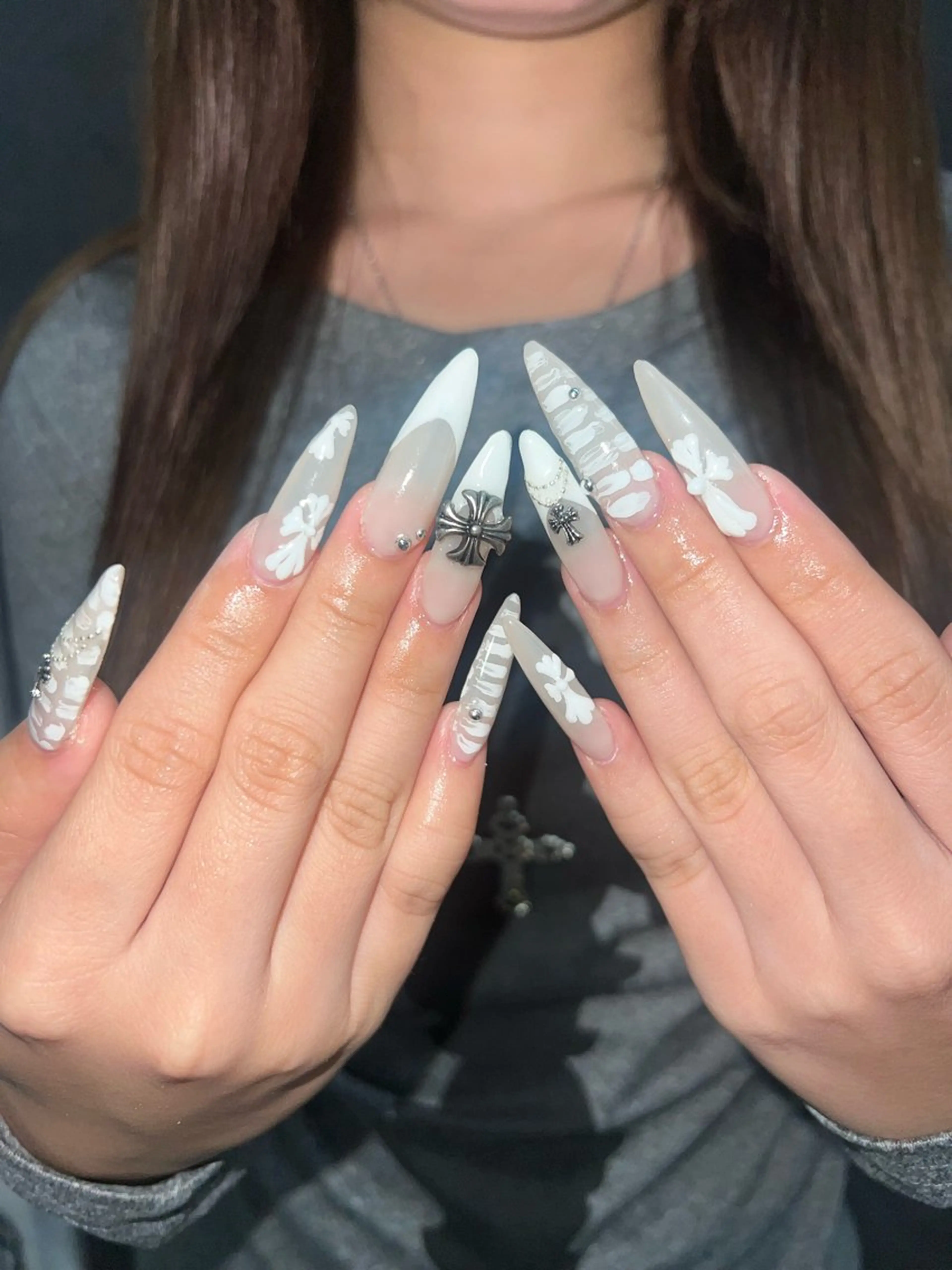 ネイル 海外ネイル🇺🇸 個性派/YUUKAのネイルデザイン