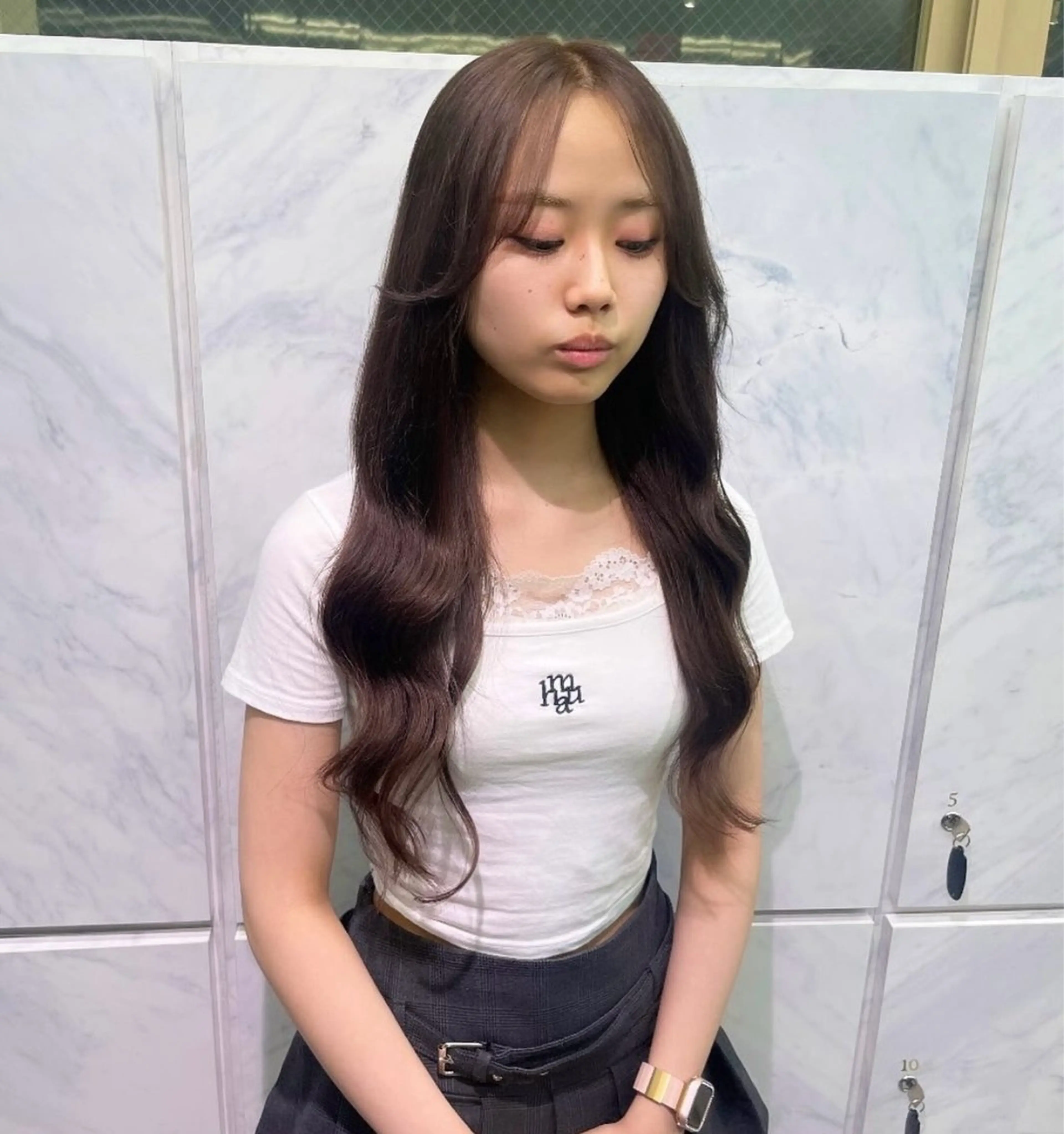 ロング カット ヘアカラー エクステ 🦋プルエクステ ARISA🦋のヘアスタイル