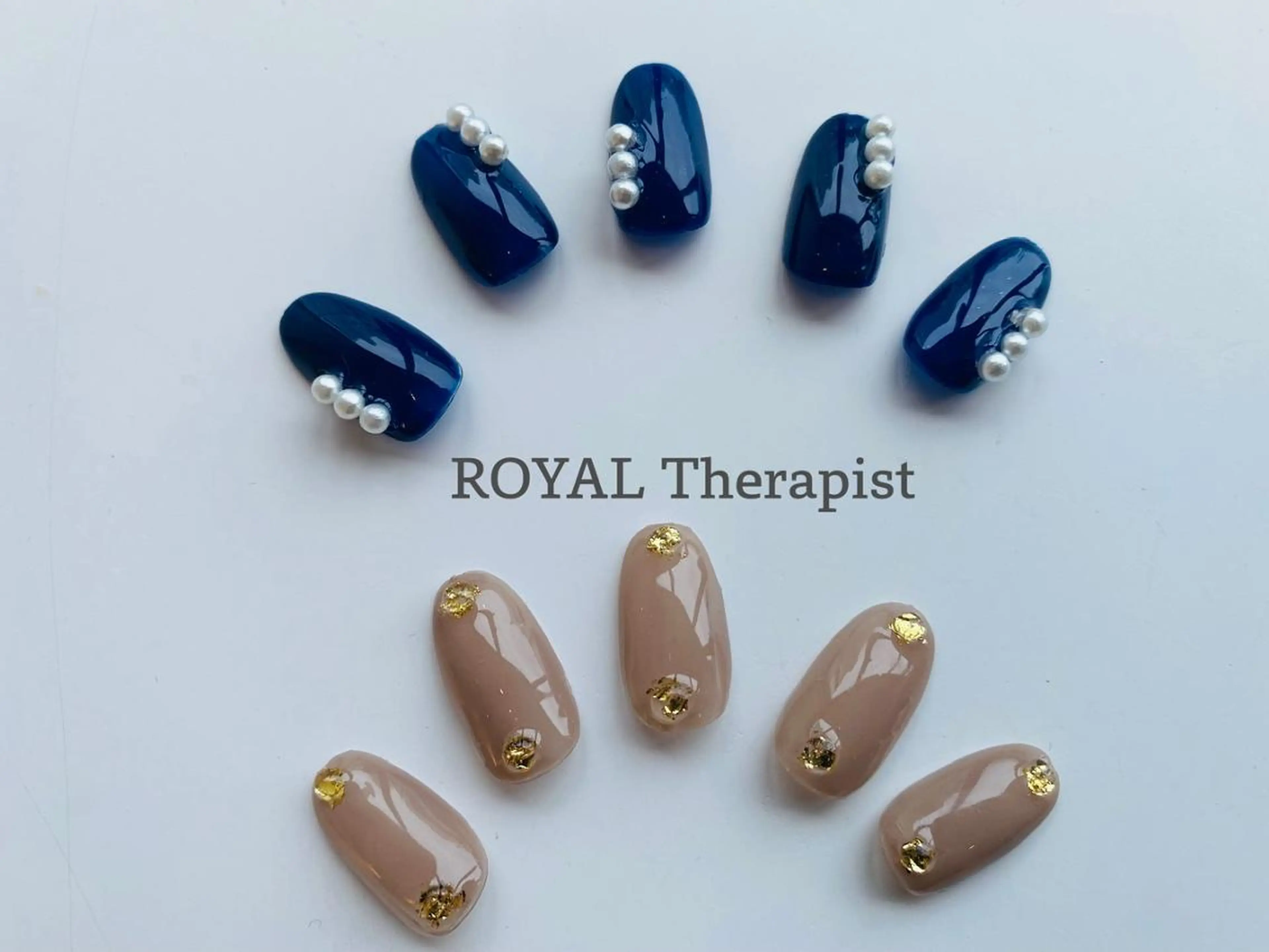 ネイル 【尾下】 ロイヤル•セラピストのネイルデザイン