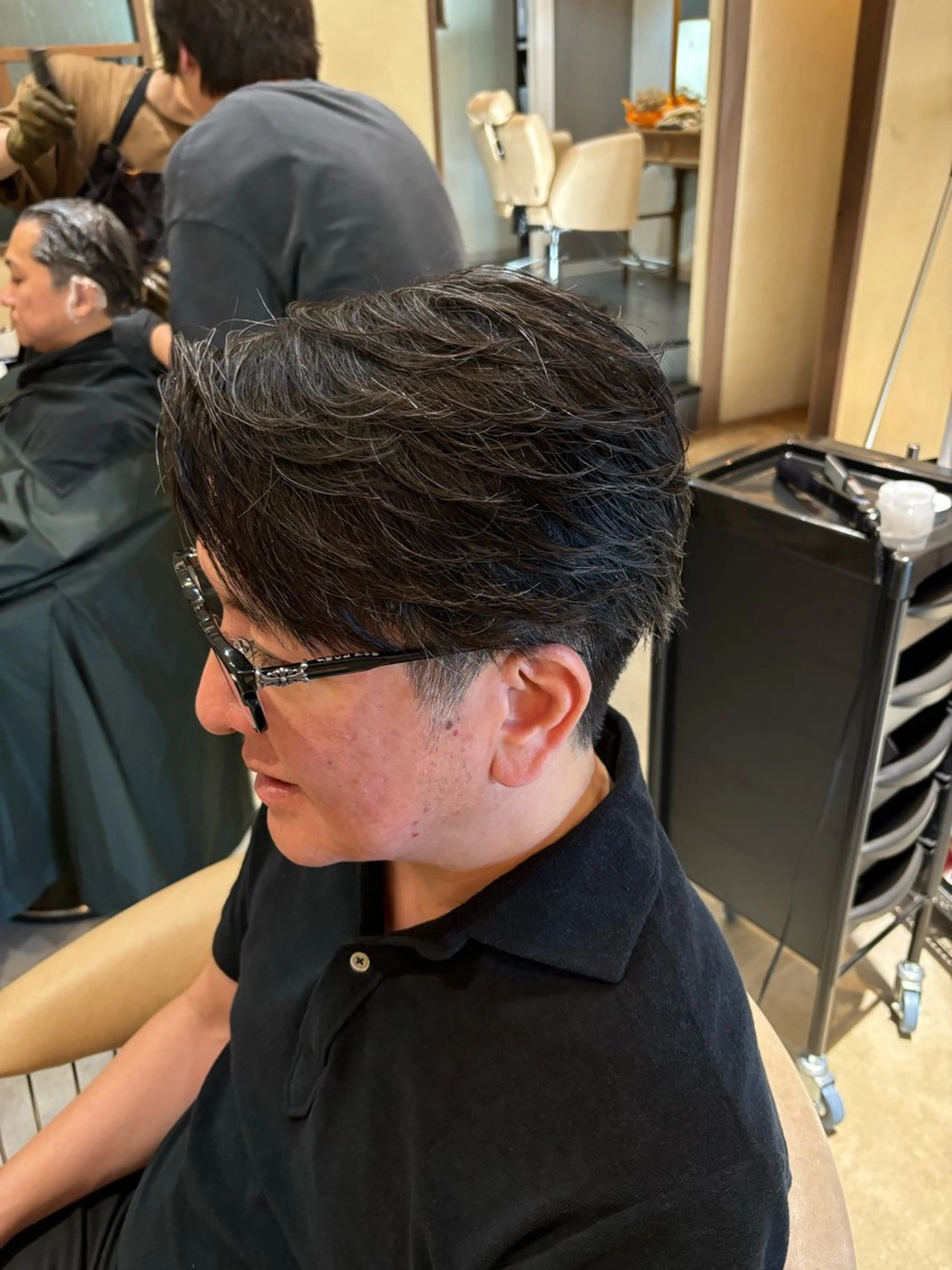 ショート メンズ 鹿児島 TSUBASAのヘアスタイル