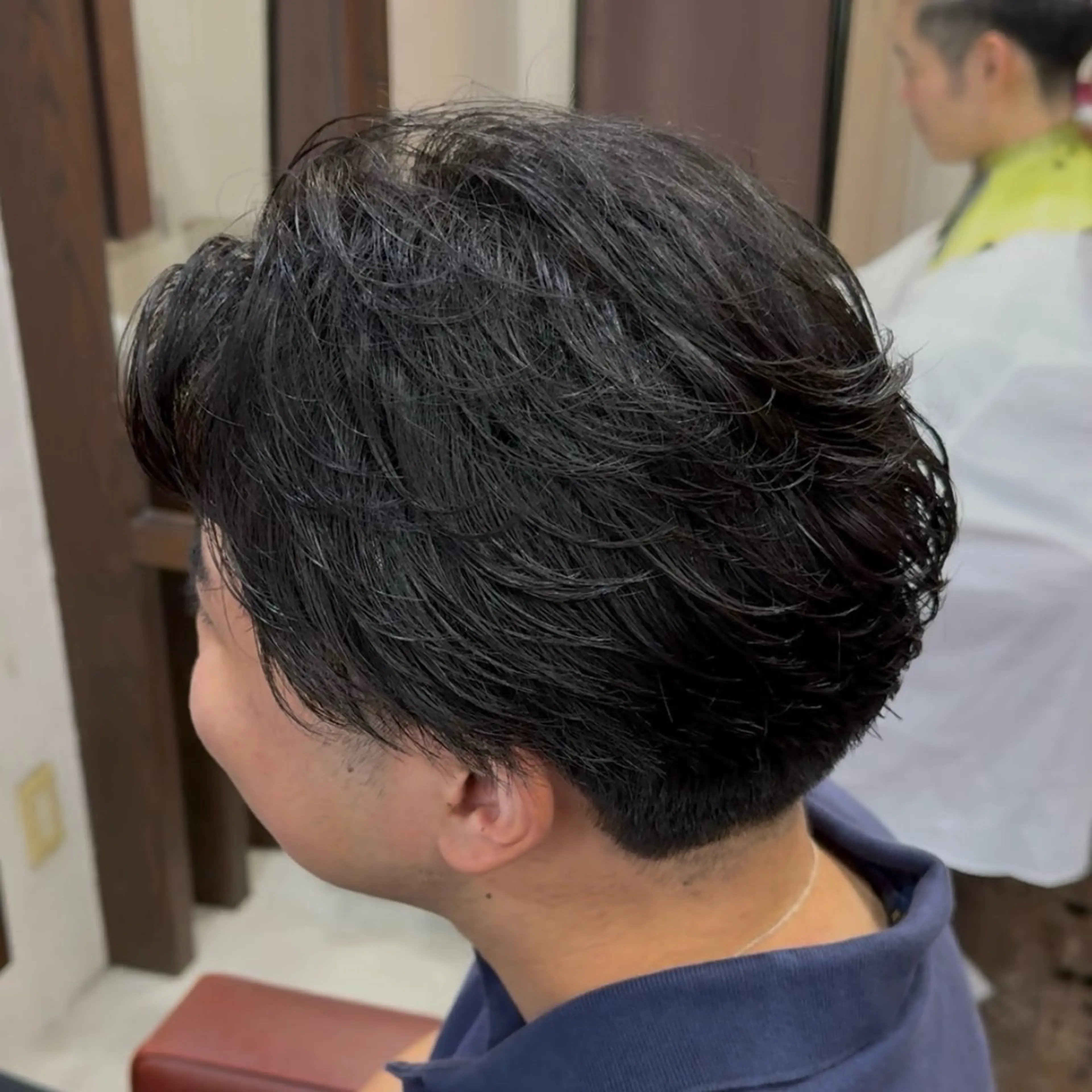 パーマ メンズ メンズパーマ ニュアンスパーマ パーマ スペインカール/ サーフカール/RYUのヘアスタイル