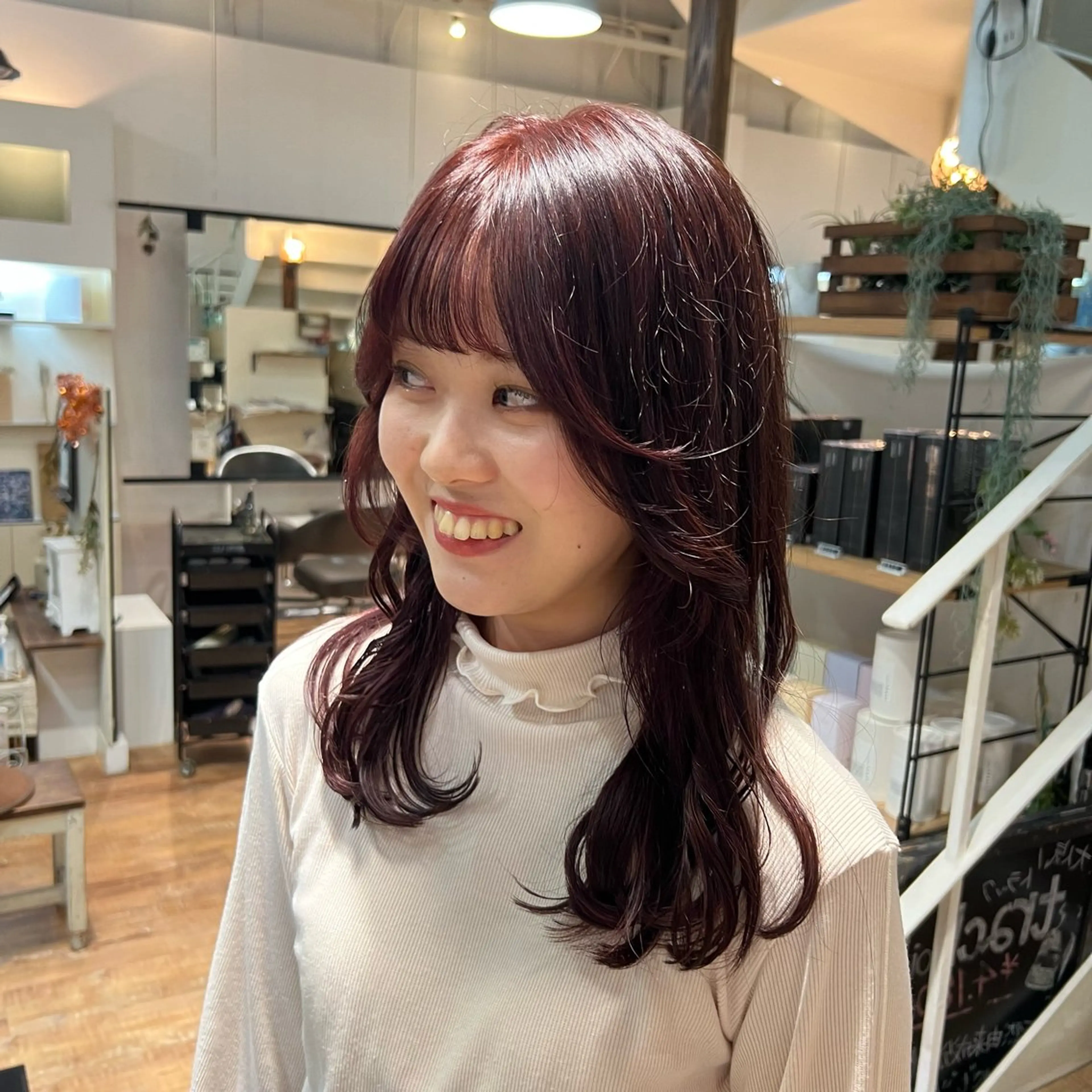 ロング カラー ブラウンカラー ピンクカラー ピンクブラウン インナーカラー♡ Nanakoのヘアスタイル