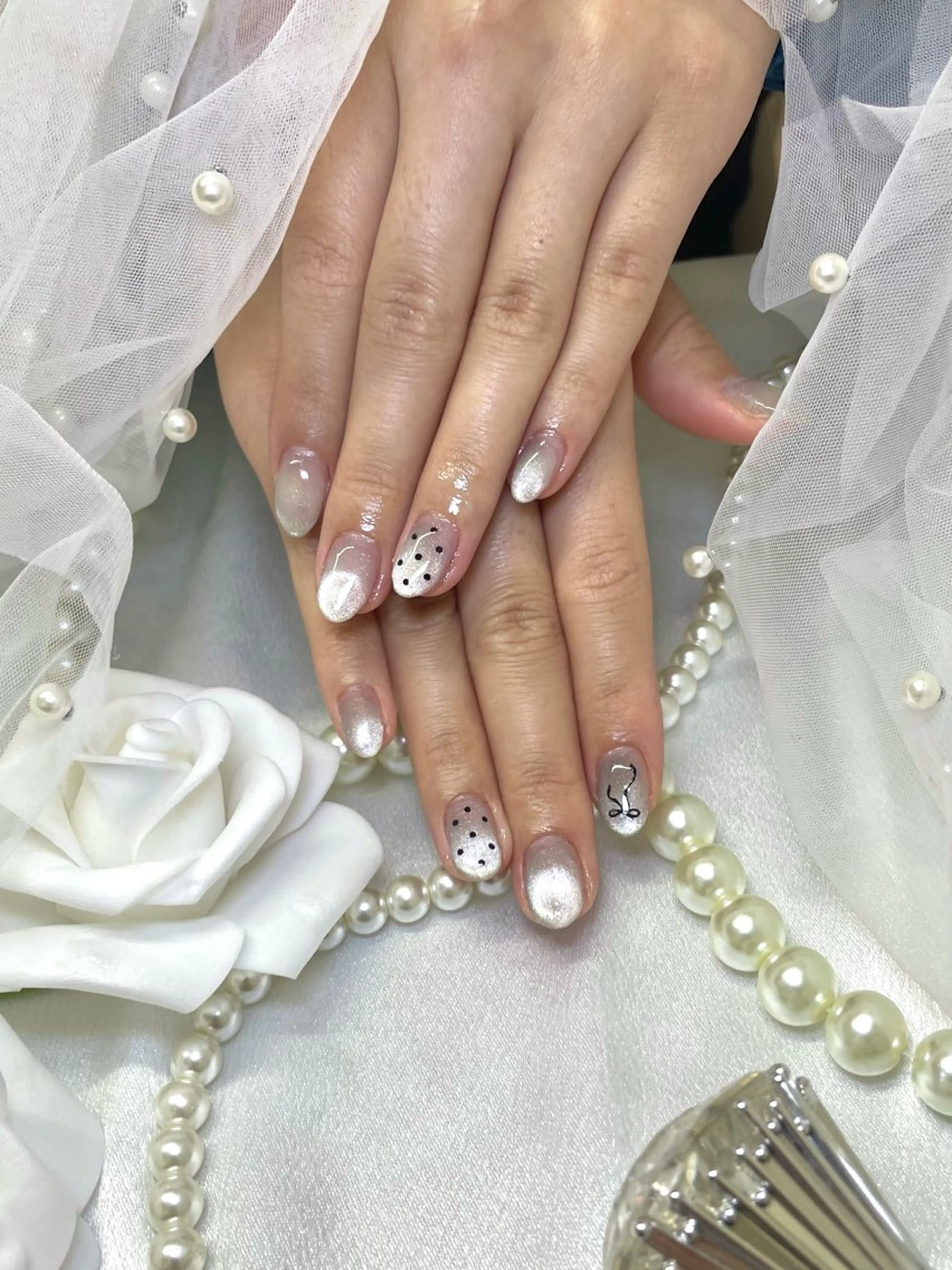 ネイル ハンドネイル Sii nail🎀 Moekaのネイルデザイン