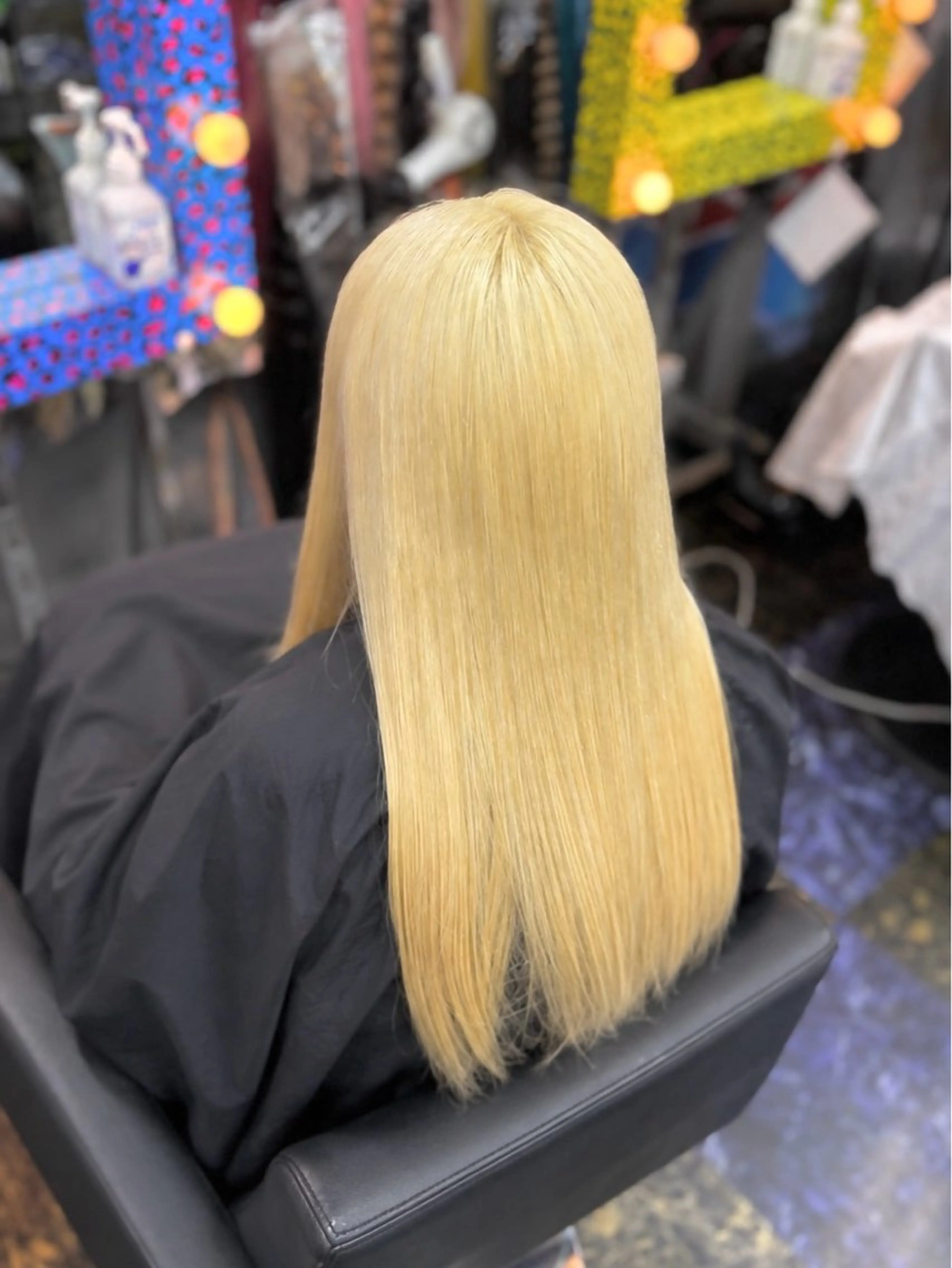 ロング カラー ヘアカラー イシダ🚀 派手髪アシスタントのヘアスタイル