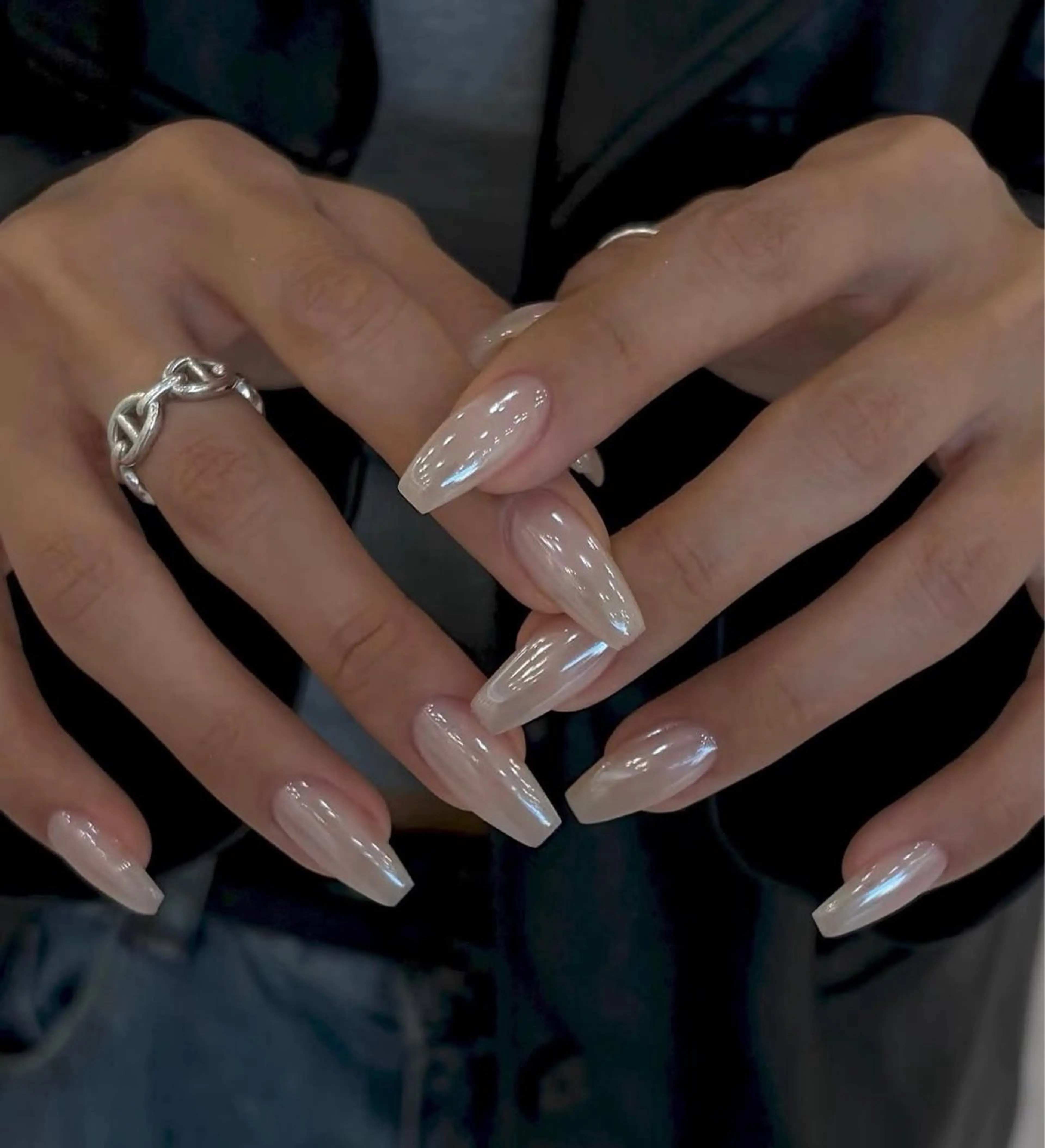 ネイル チークネイル フットネイル フレンチネイル グラデーション 韓国ネイル Ribbonnail salonのネイルデザイン