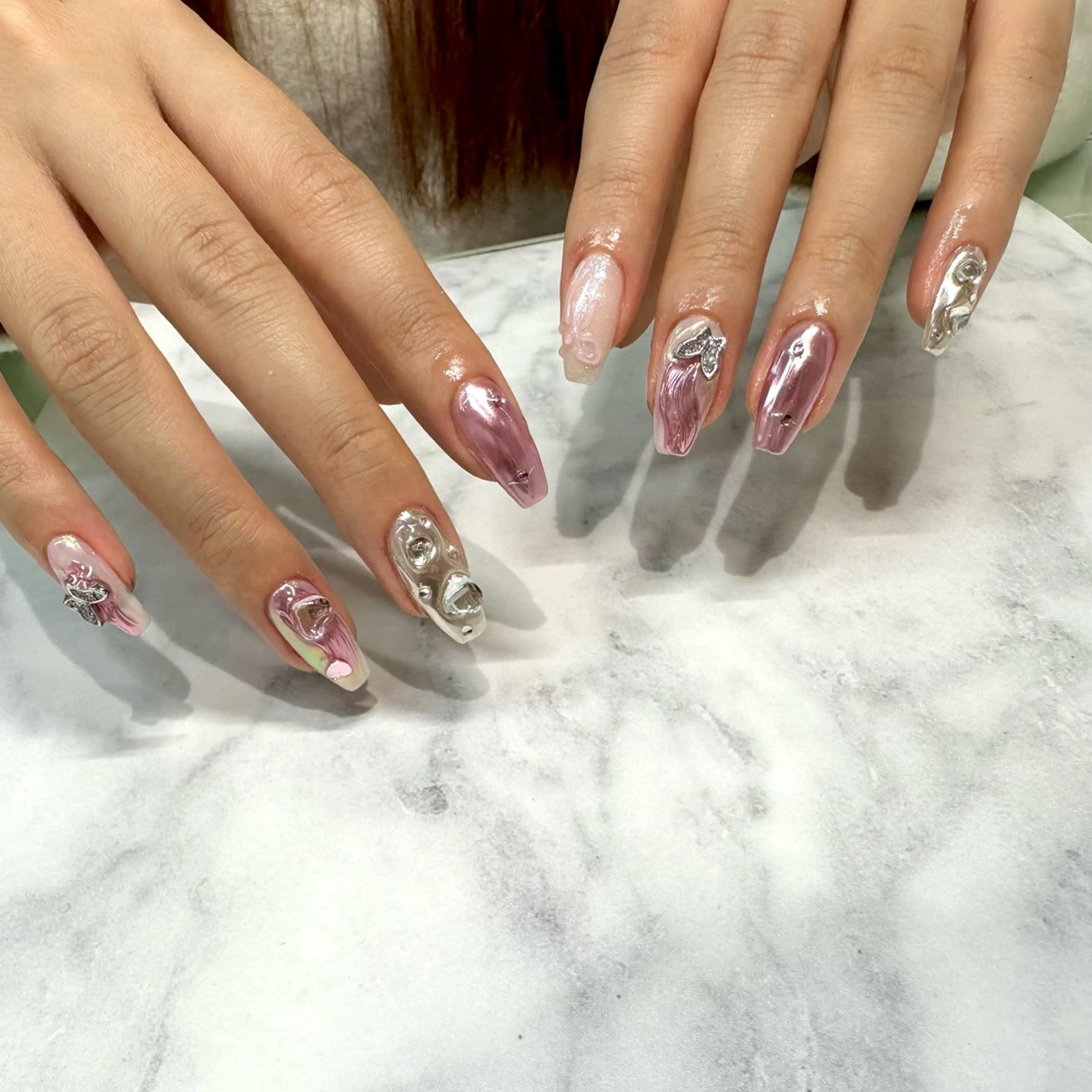 ネイル ハンドネイル Bianca浦和🎀 渋谷のネイルデザイン