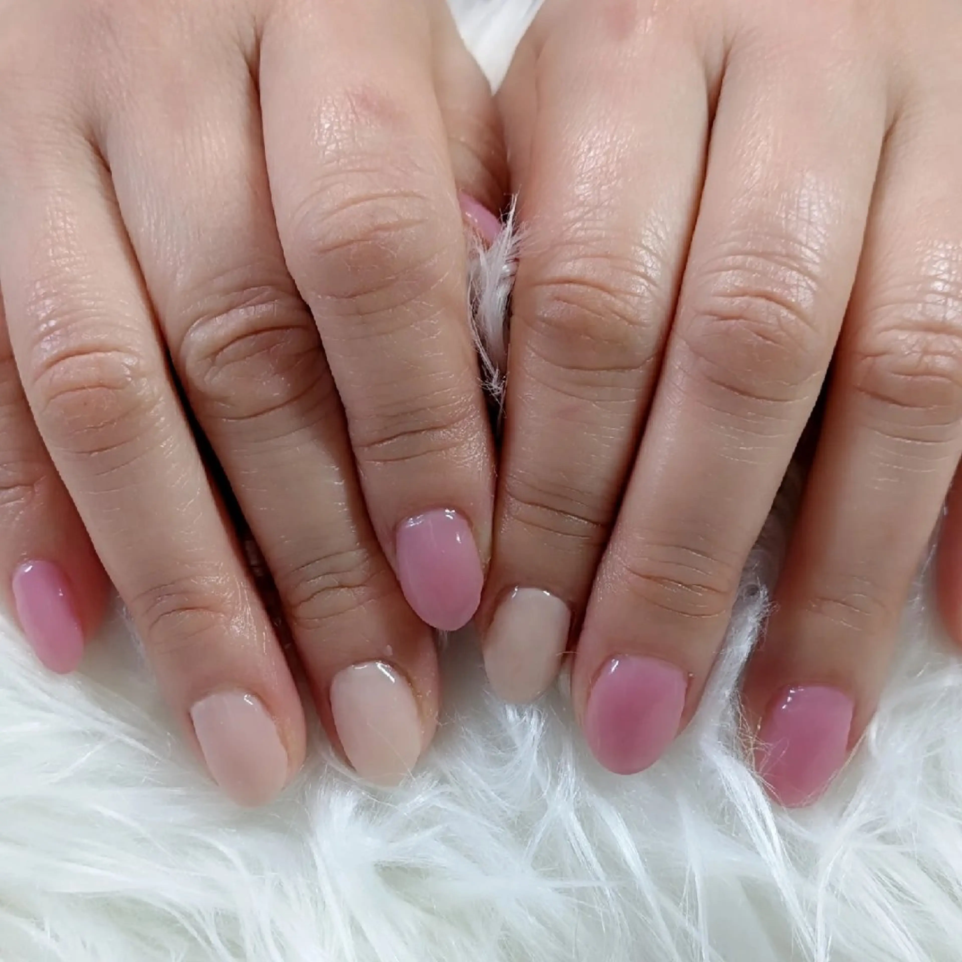 ネイル マグネットネイル 春ネイル m&pPrivate nailsalonのネイルデザイン