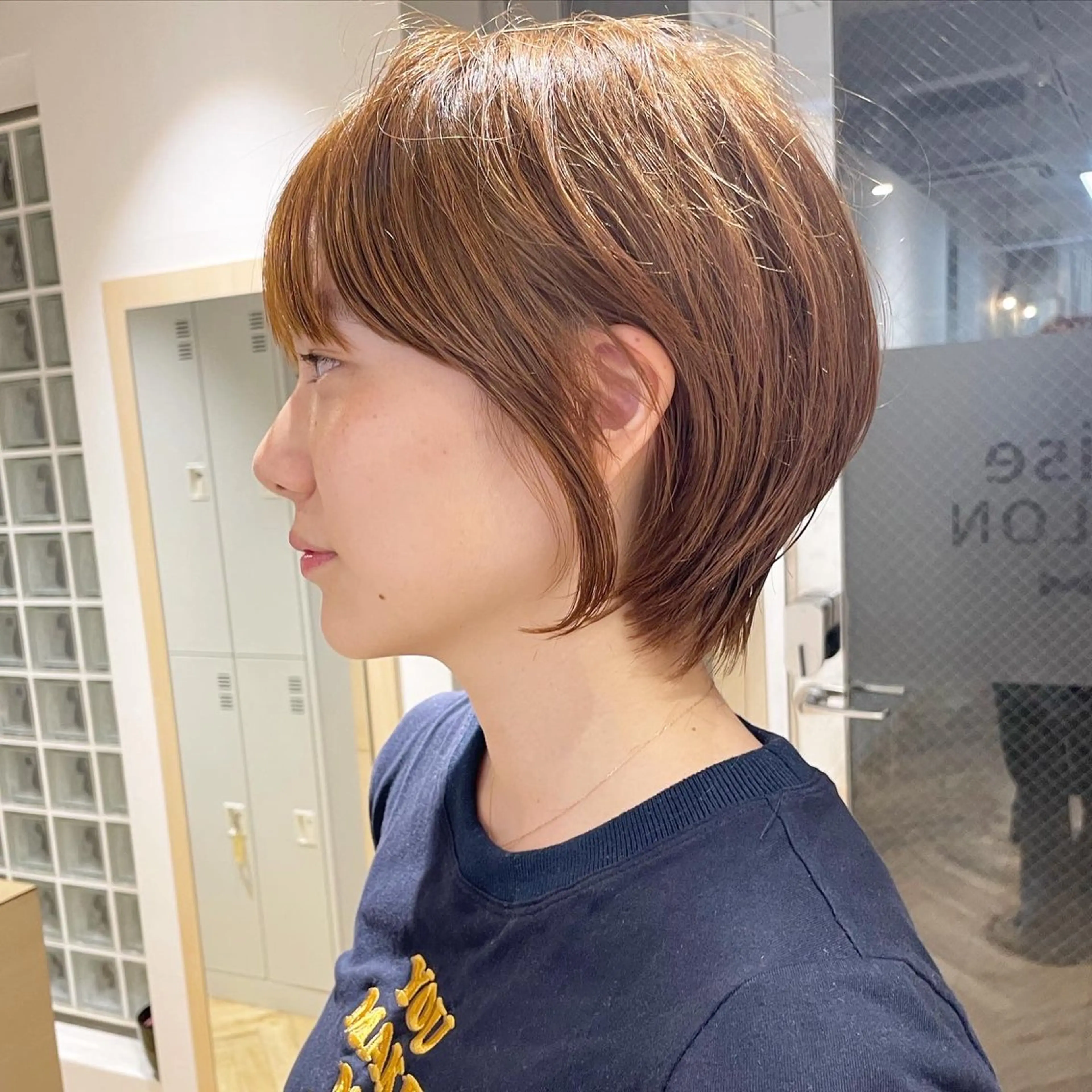 ショート カラー ショートボブ ボブ ショートヘア カット ヘアカラー トリートメント 表参道【髪質改善】 宮嶋勇太のヘアスタイル