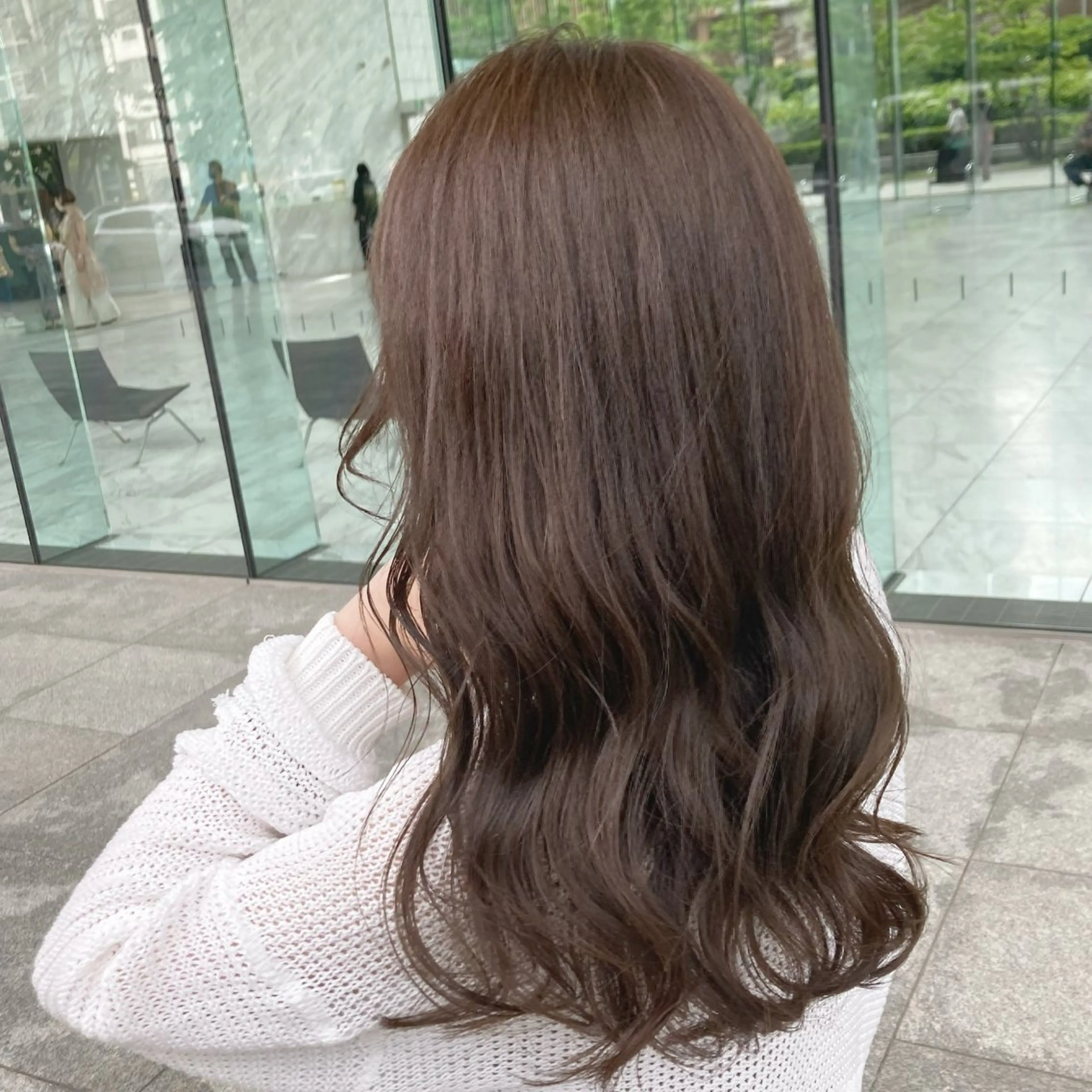 カラー カット ヘアカラー トリートメント 💖ブリーチなし透明 感💖ASAHIのヘアスタイル