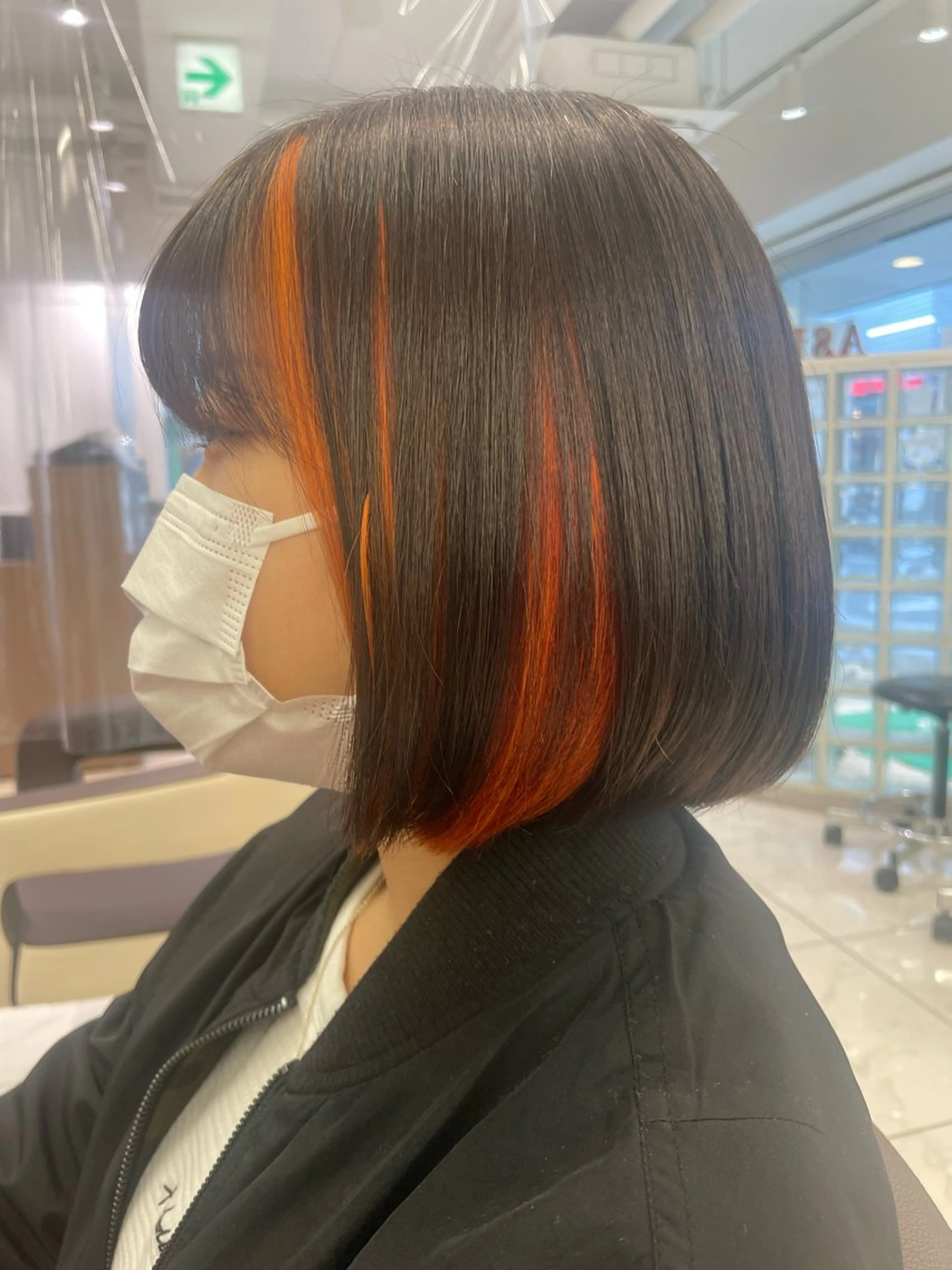 ミディアム カラー クリスマス カラーモデル🎀 アイラッシュ/YUIのヘアスタイル