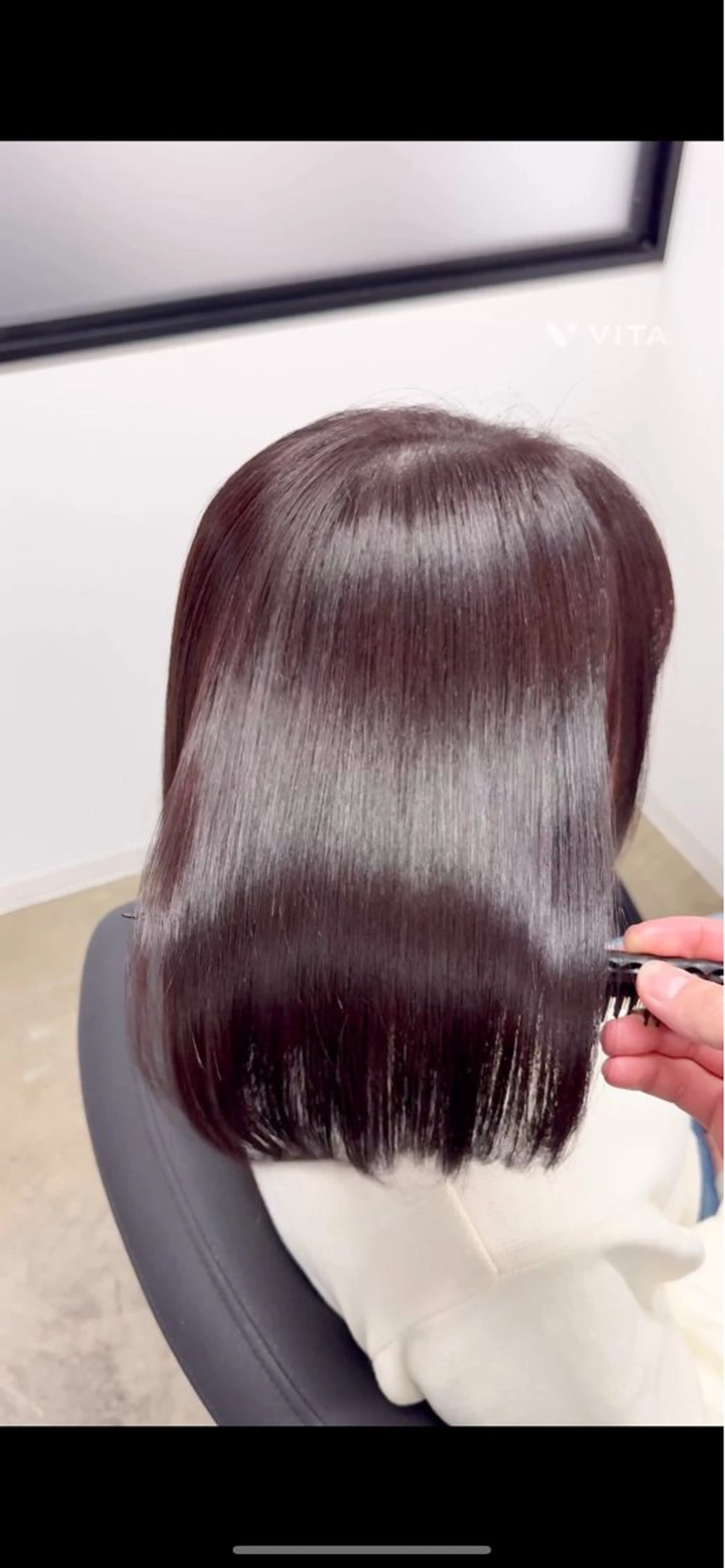 ミディアム 【縮毛/個室サロン】 小野田壱誠のヘアスタイル