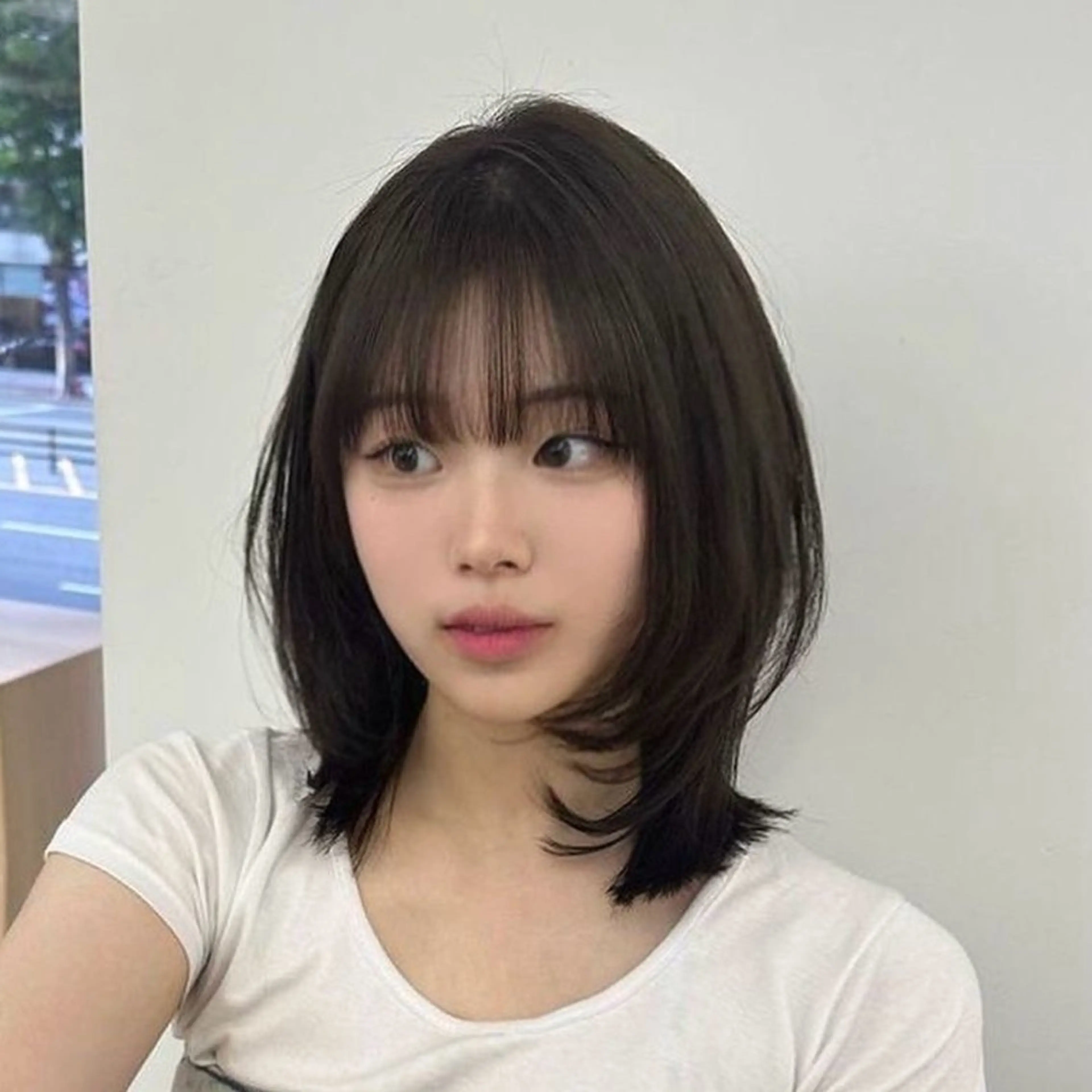 ミディアム 🌙コテ巻き風パーマ 🌙菜月のヘアスタイル