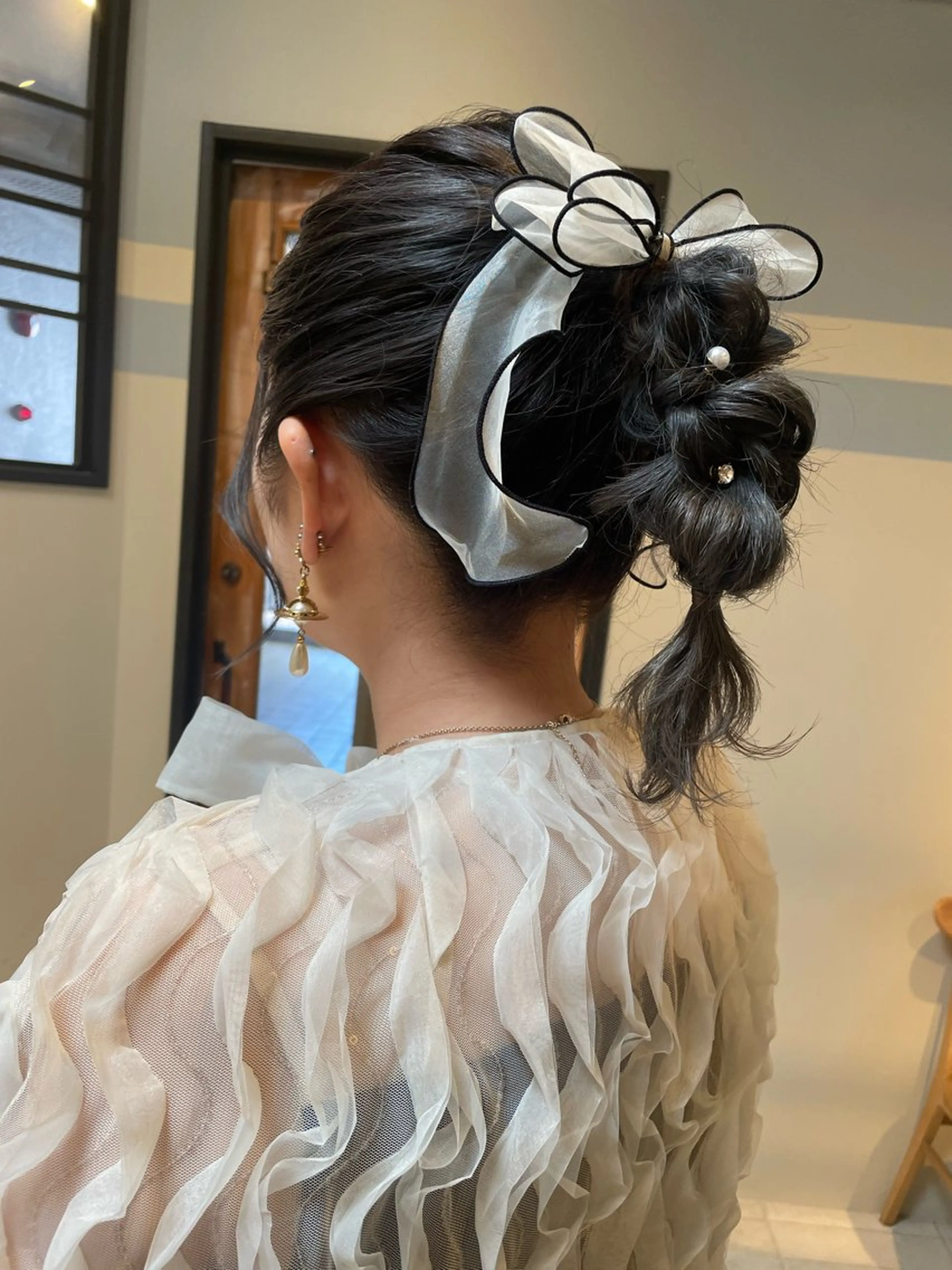 ミディアム ヘアセット Connect Rumiのヘアスタイル