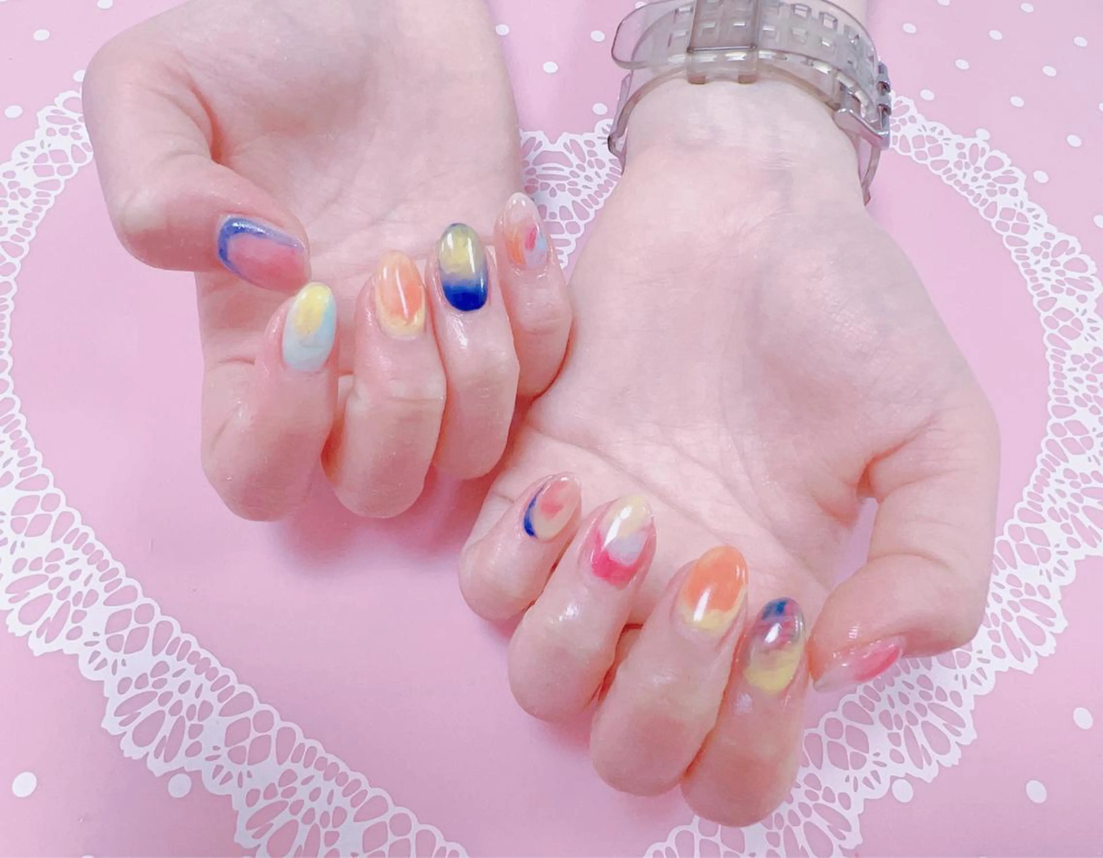 ネイル はぴねす所属・横浜 美夢のネイルデザイン