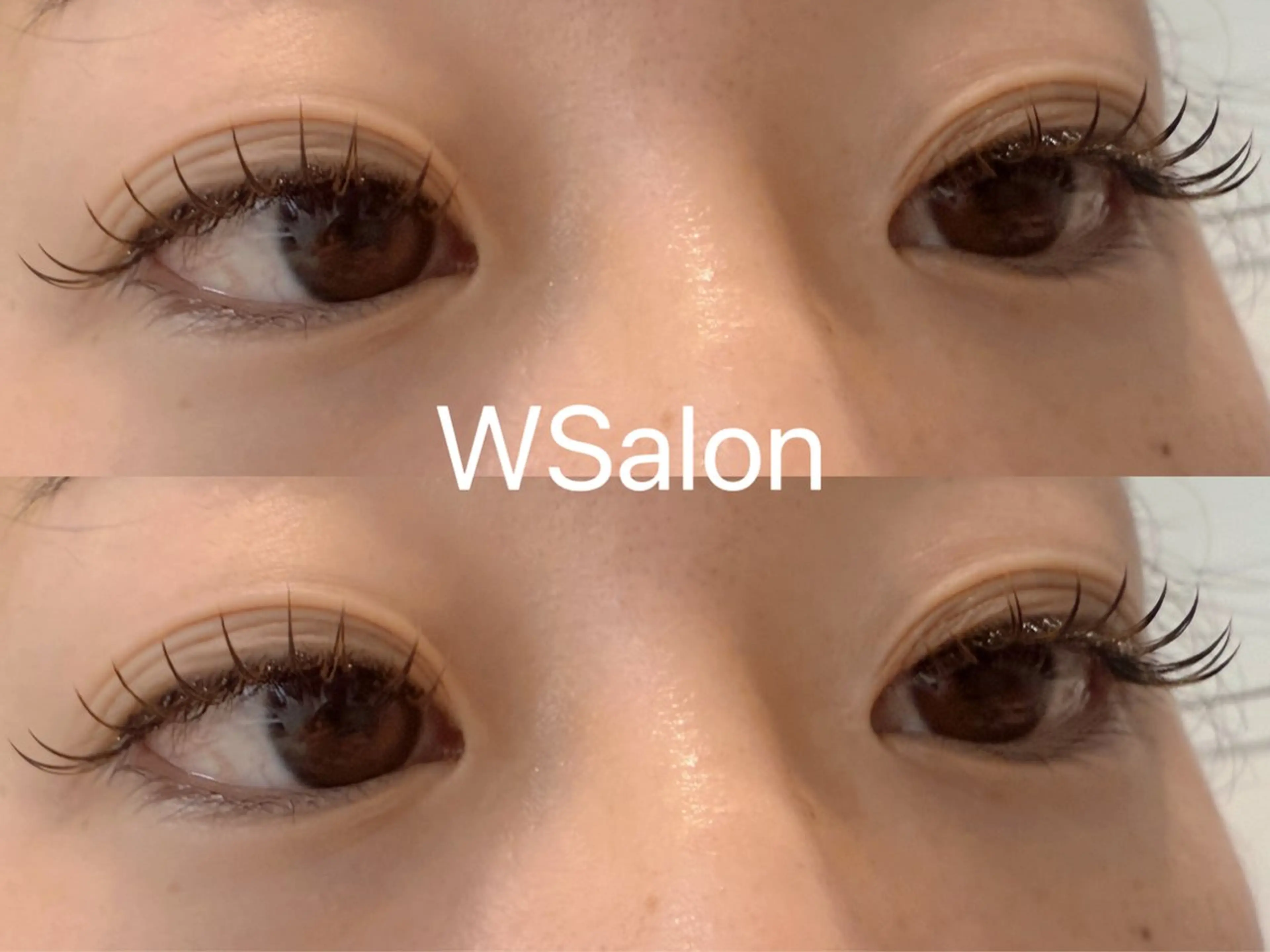 マツエク・マツパ カラーマツエク フラットラッシュ W Salon アイラッシュのマツエク・マツパデザイン