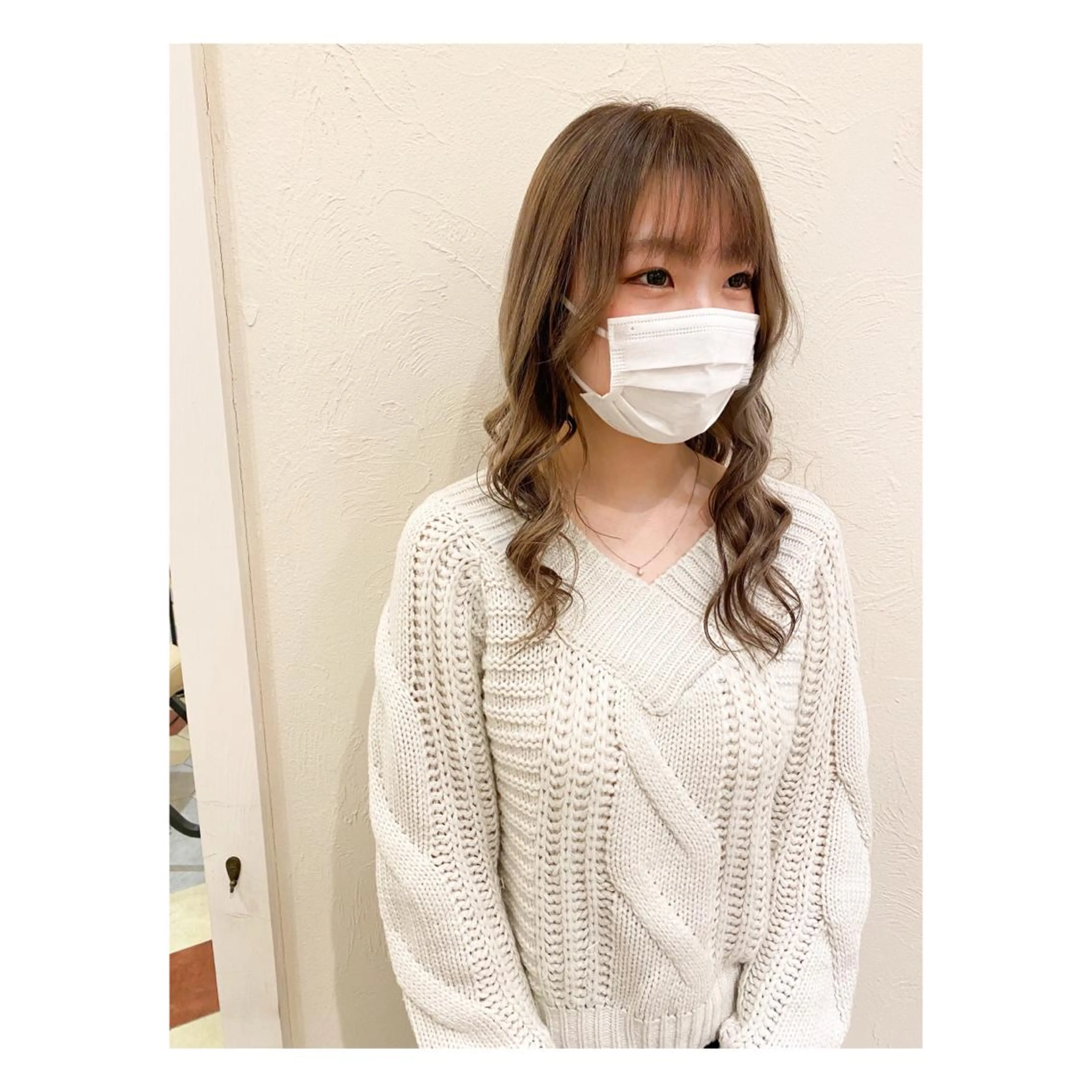 ロング カラー 菊池大一 溝の口パーマのヘアスタイル